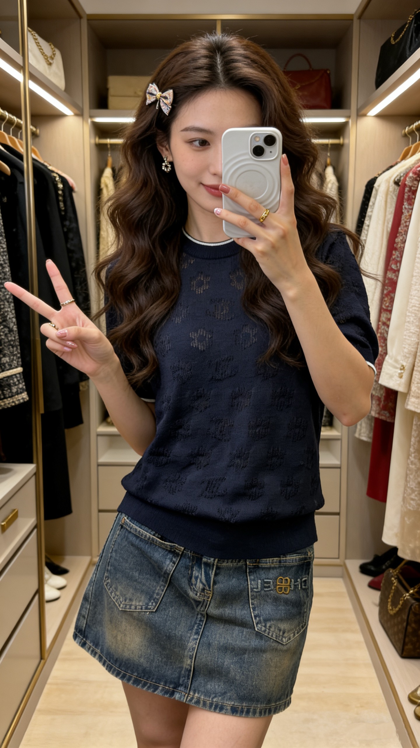 샤넬 여성 2026SS 플라워 크롭 카라 반팔 티셔츠 레플리카 34858 Chanel Women T Shirt