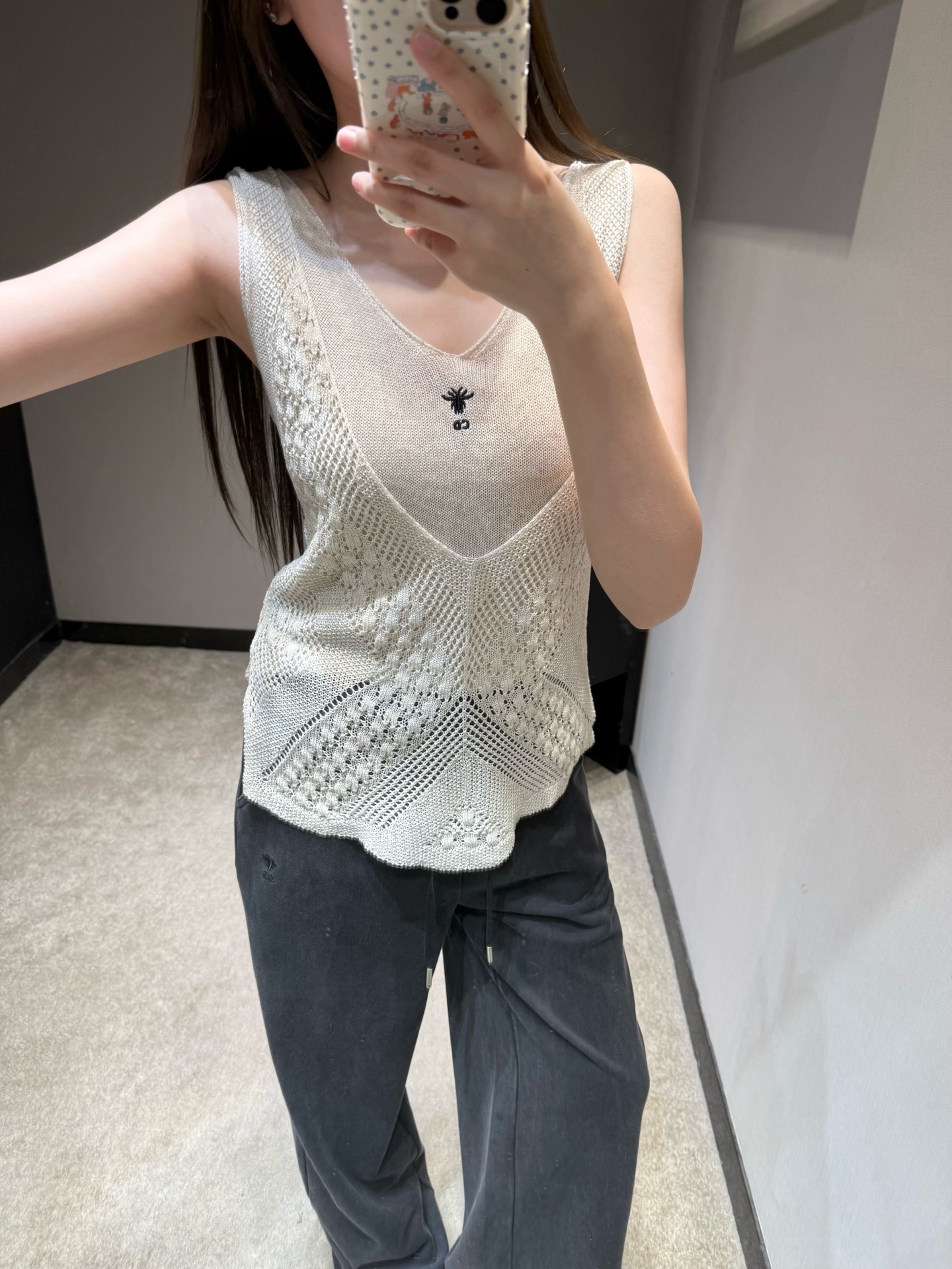 디올 여성 2026SS 데님 반팔 셔츠 레플리카 41438 Dior Women T Shirt
