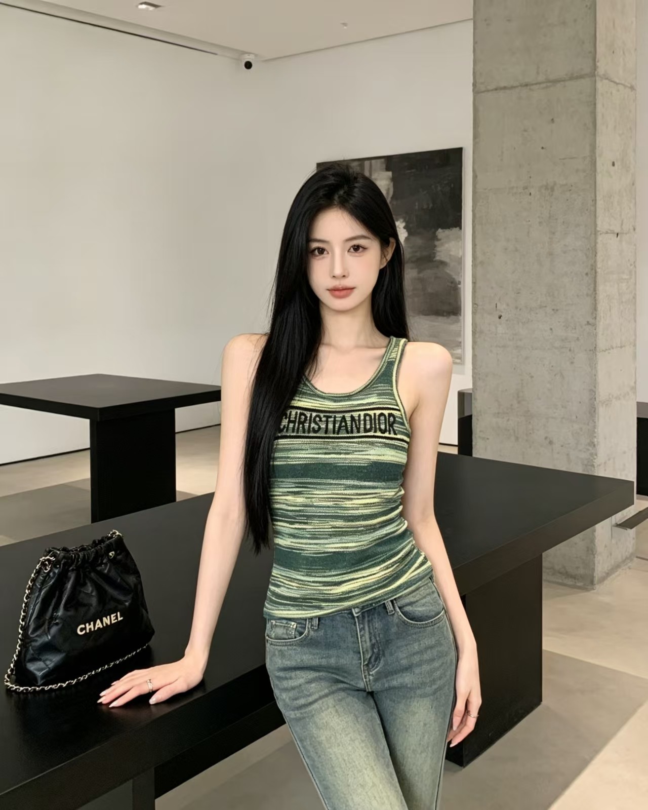 디올 여성 반팔 54191