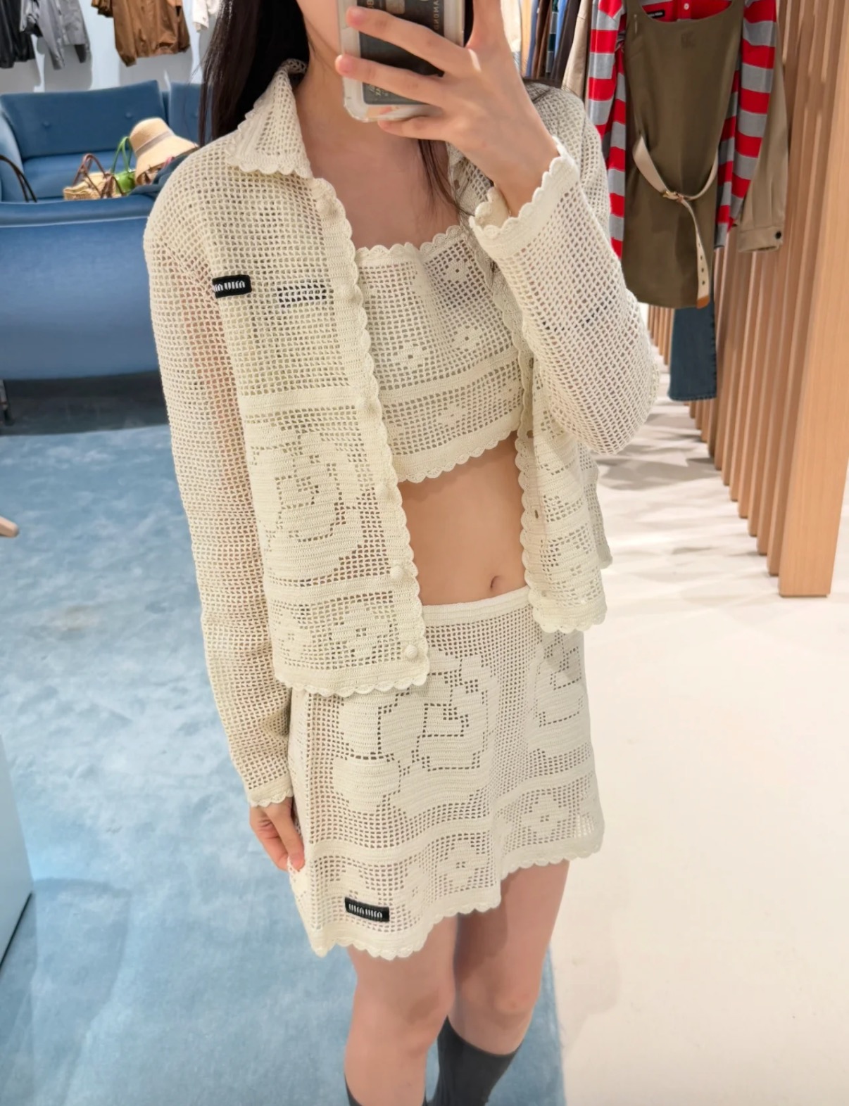 미우미우 여성 세트 101238 Miu Miu Set