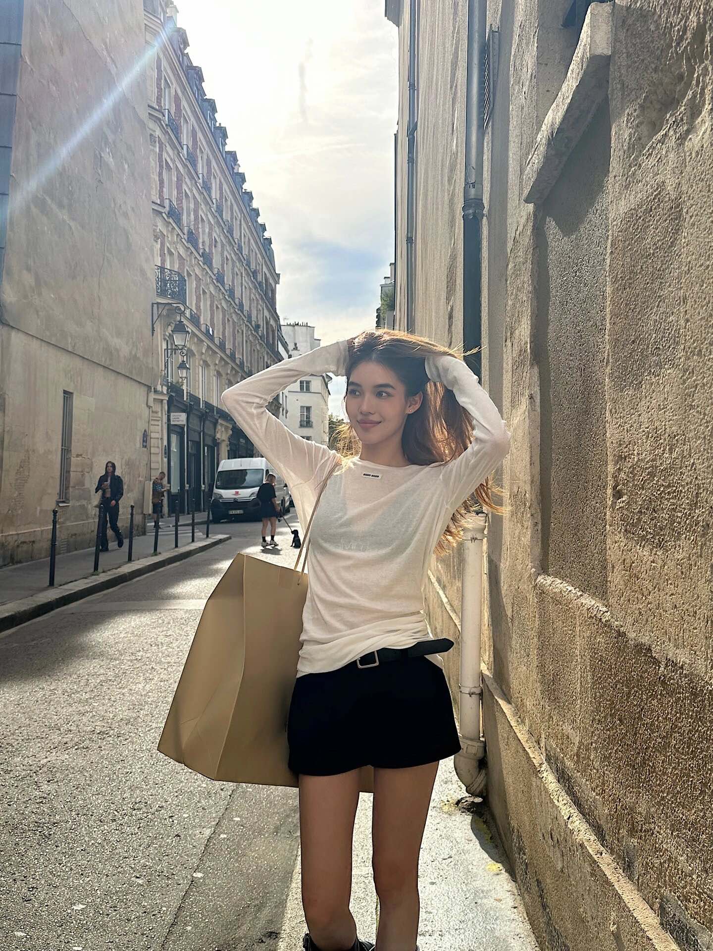 미우미우 26SS 여성 긴팔 101232 Miu Miu Long Sleeve