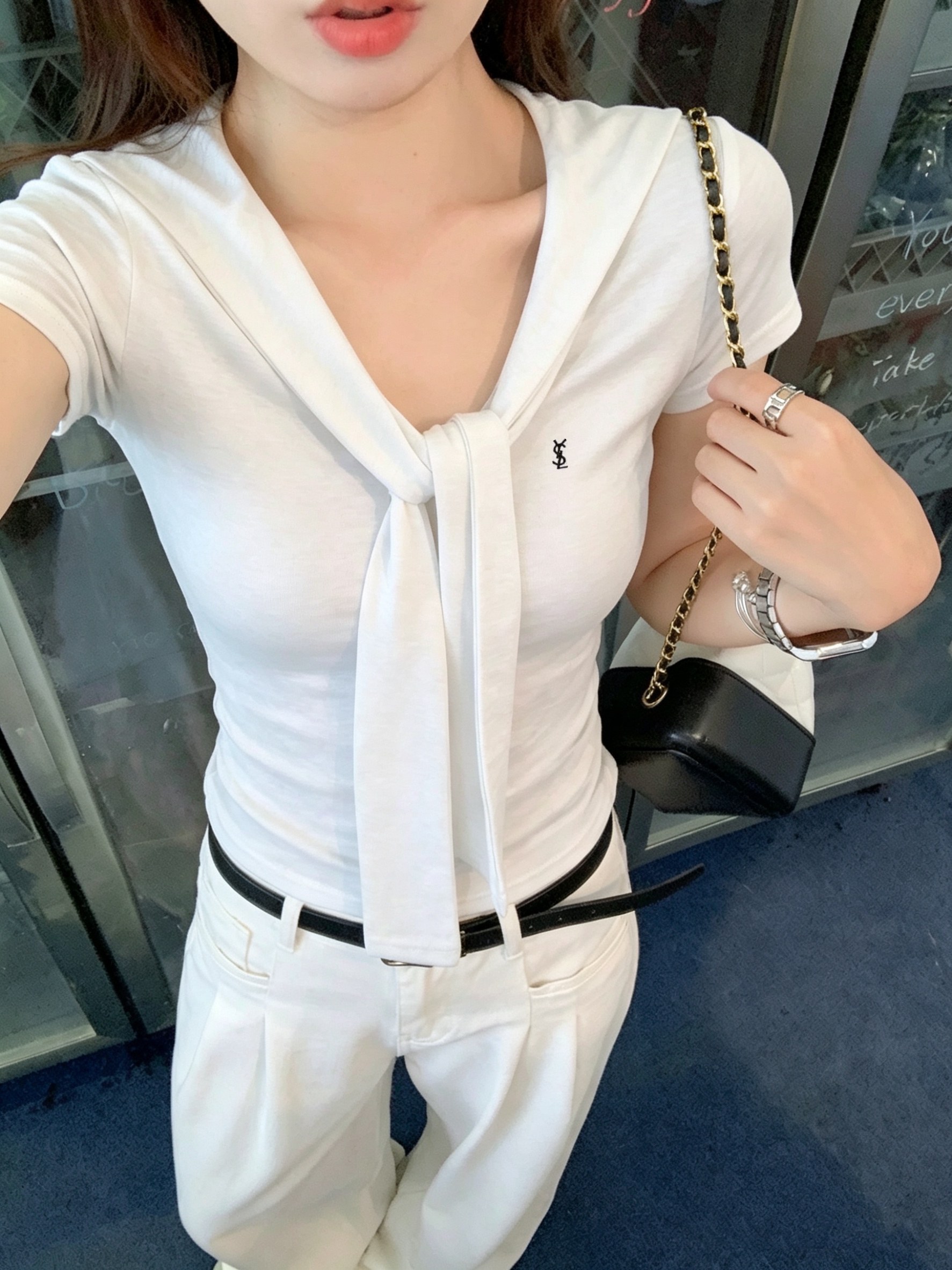 생로랑 여성 가디건 103391 Saint Laurent Cardigan