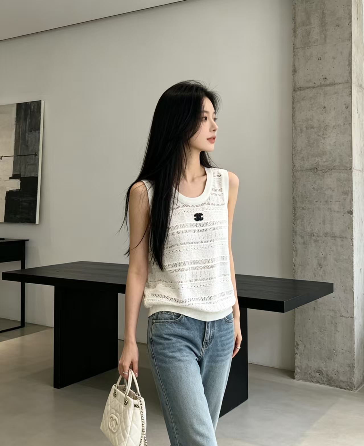 샤넬 여성 반팔 103876 Chanel T Shirt