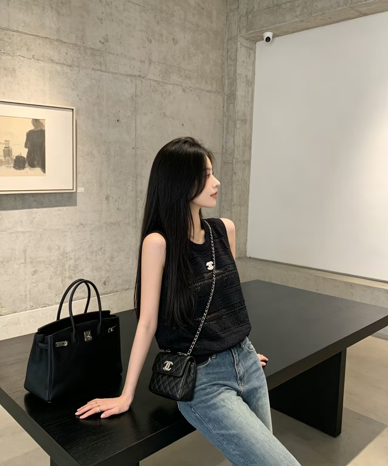 샤넬 여성 반팔 103877 Chanel T Shirt