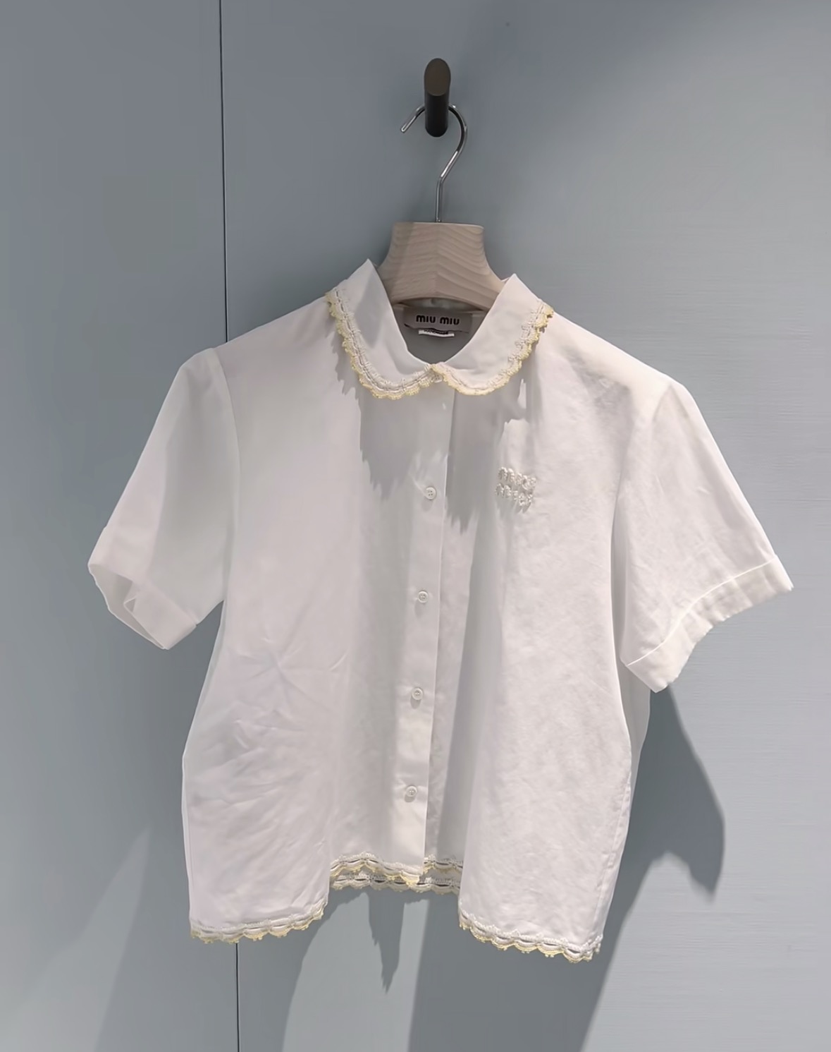 미우미우 여성 반팔 101174 Miu Miu T Shirt
