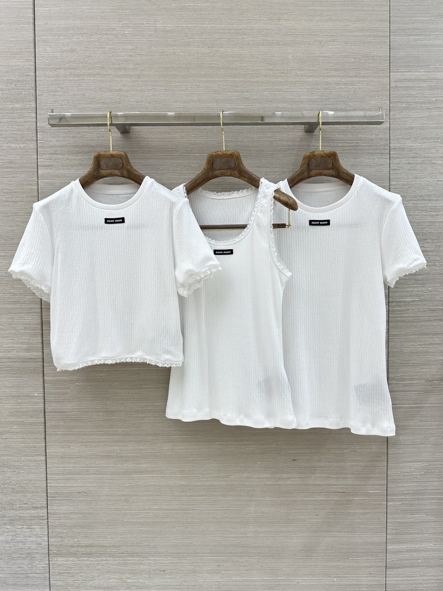 미우미우 여성 반팔 97716 Miu Miu T Shirt