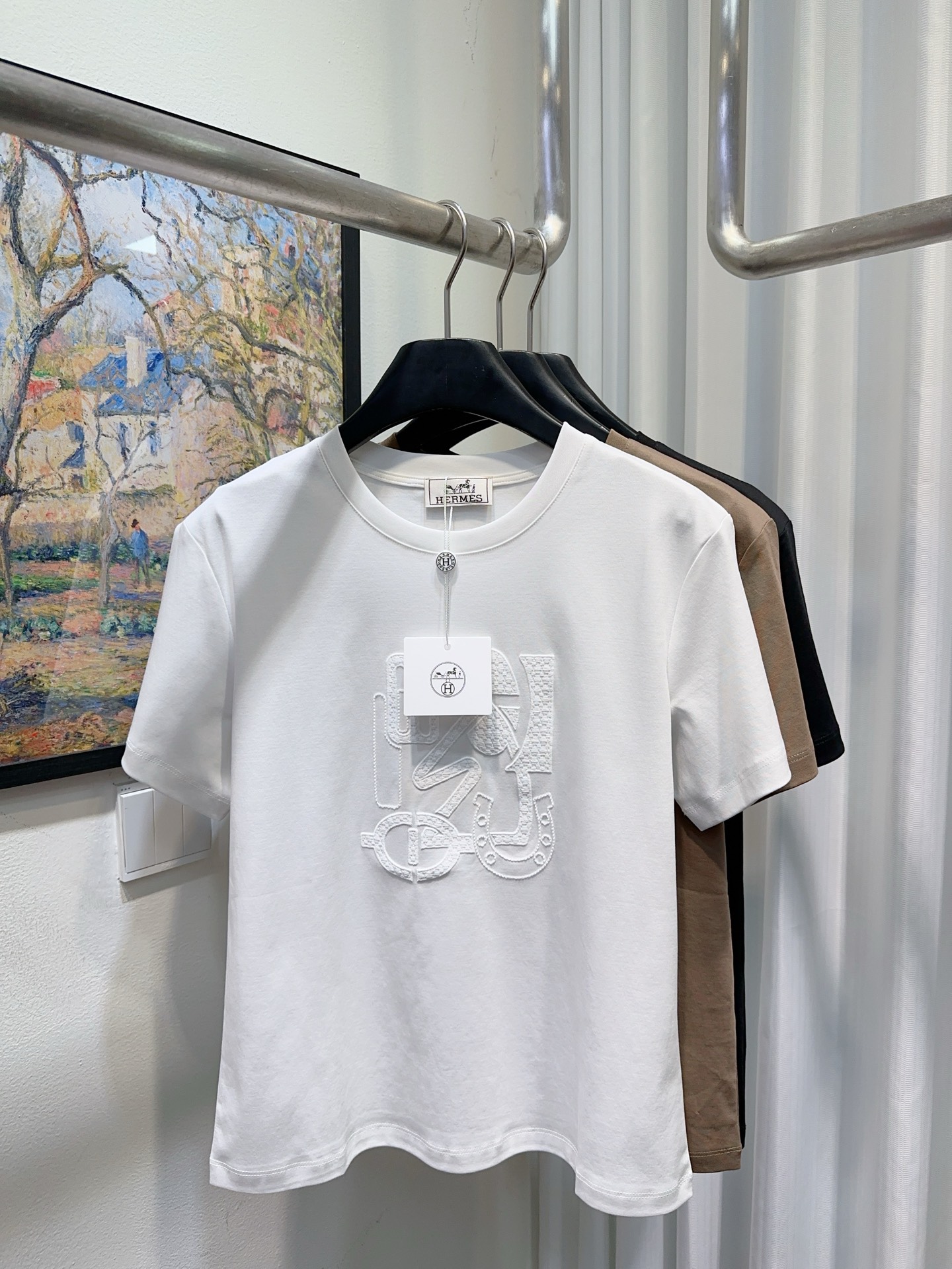 에르메스 여성 반팔 114770 Hermes T Shirt