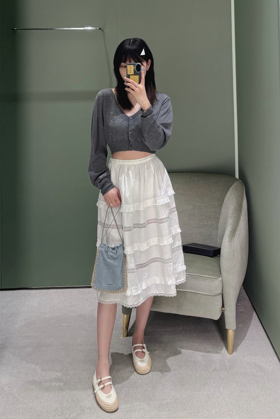 프라다 여성 스커트 114657 Prada Skirt