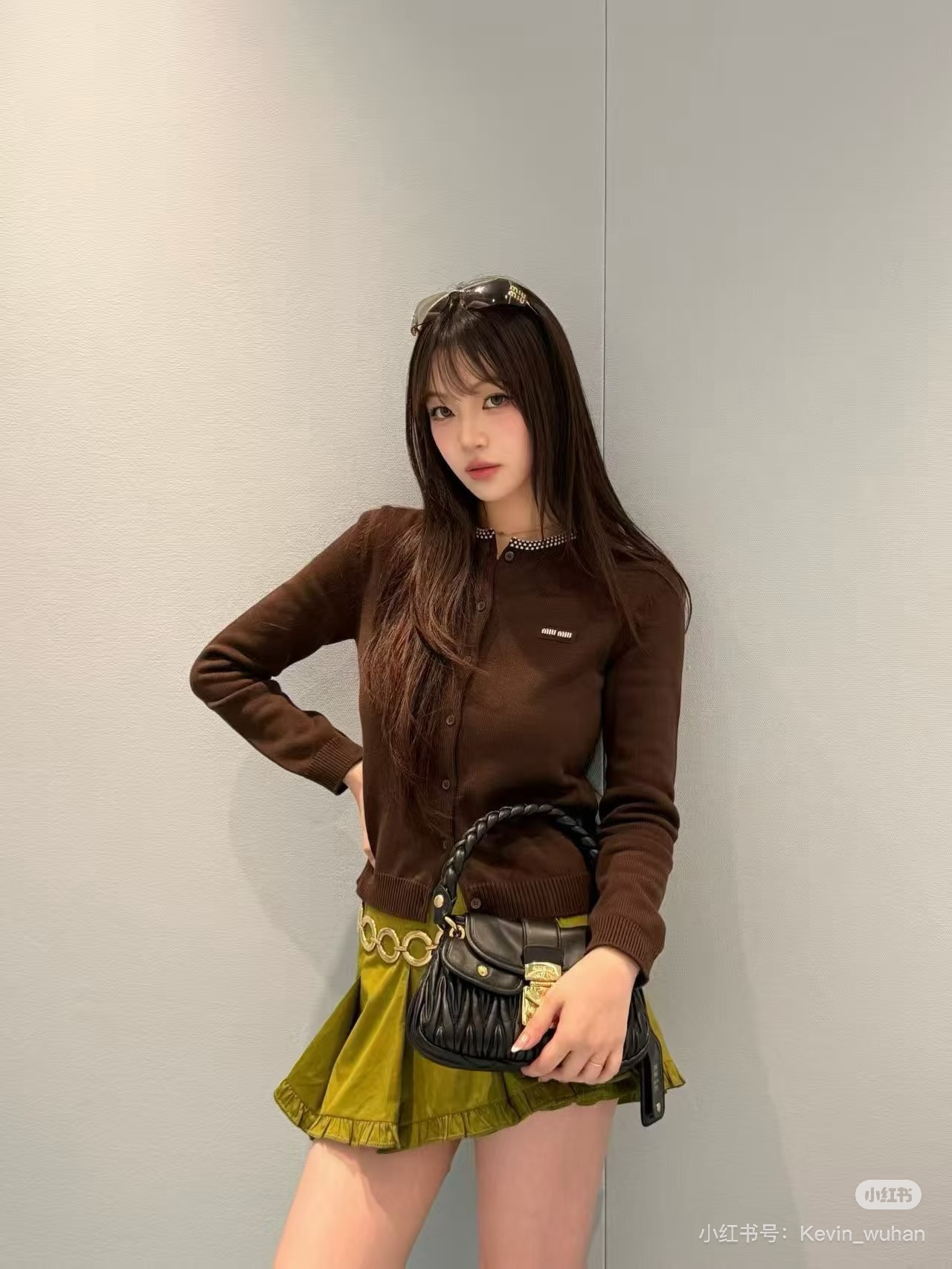 미우미우 여성 가디건 117702 Miu Miu Cardigan