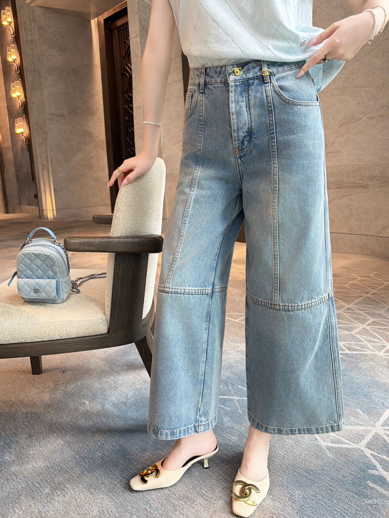 샤넬 여성 바지 117127 Chanel Pants