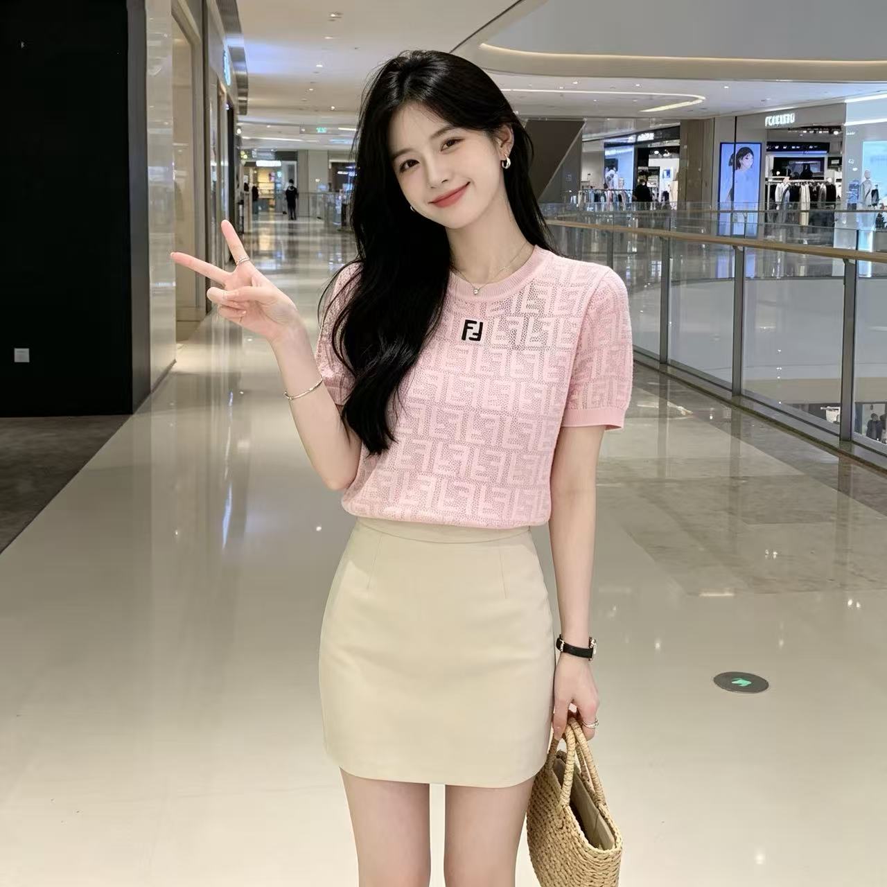 펜디 여성 반팔 117094 Fendi T Shirt