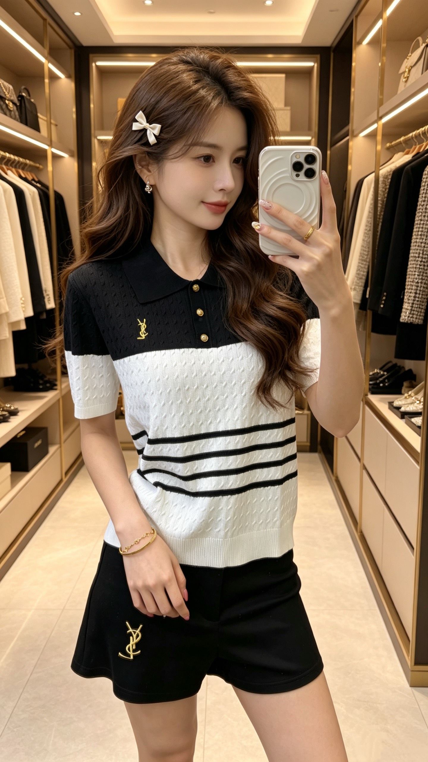 생로랑 여성 반팔 117090 Saint Laurent T Shirt