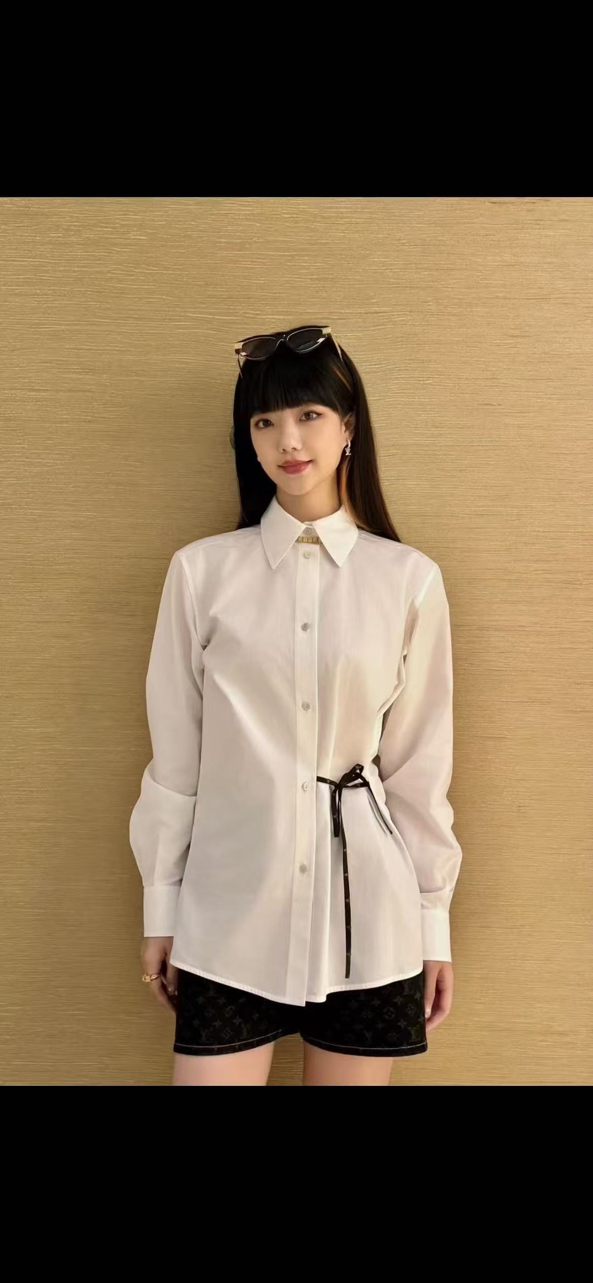 루이비통 모노그램 카라 셔츠 상세 이미지 2
