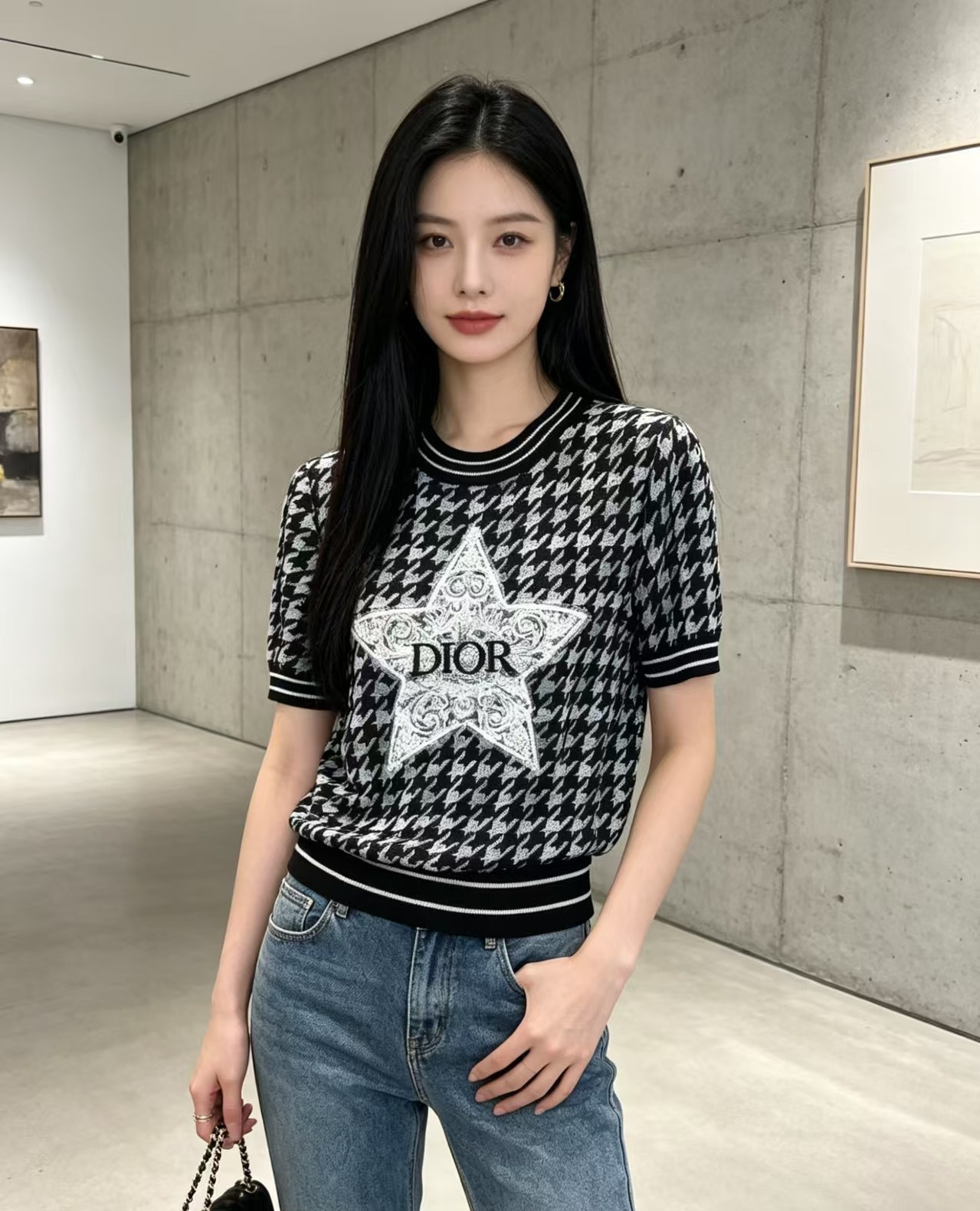 디올 여성 반팔 126446 Dior T Shirt