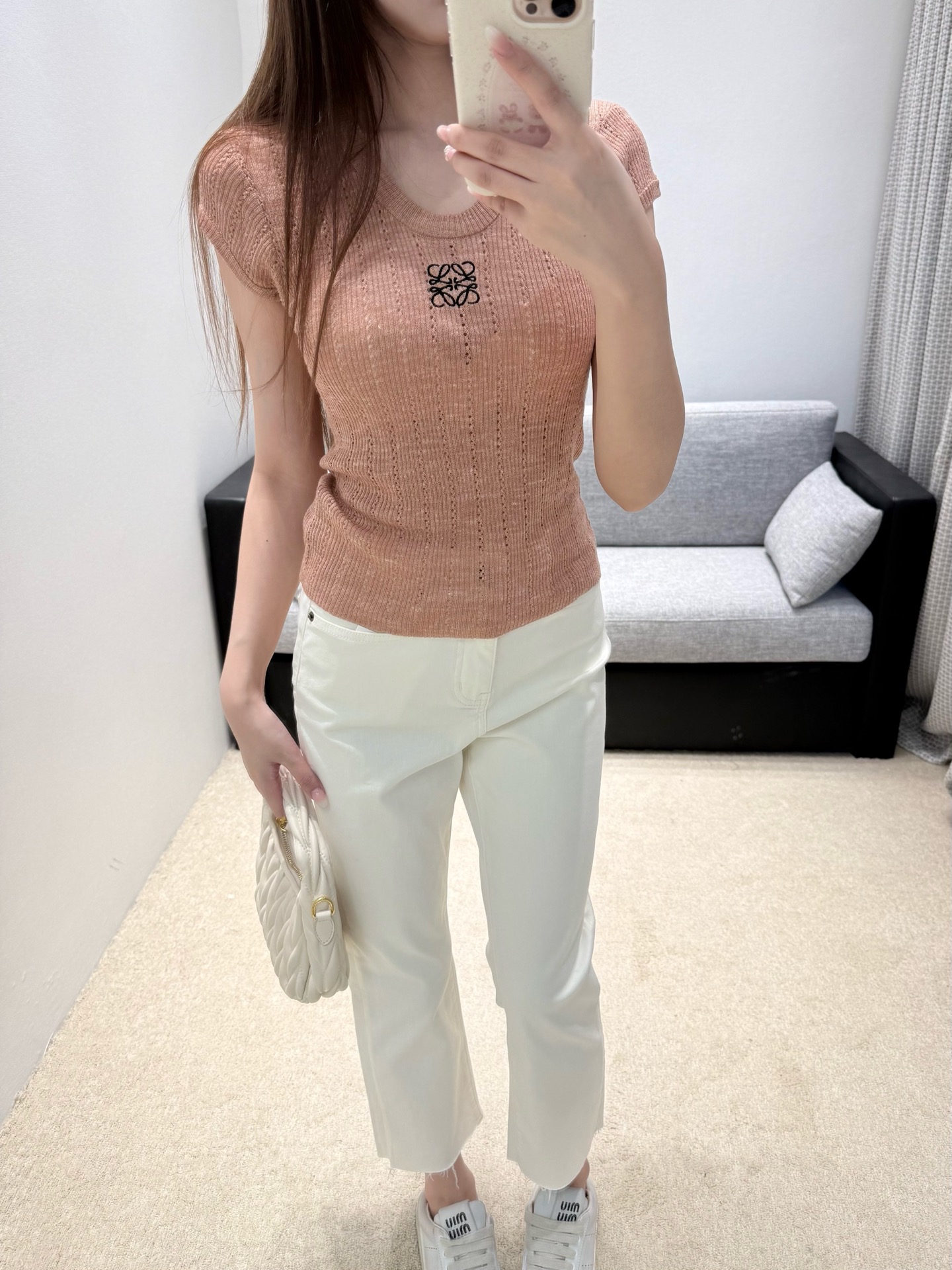 로에베 여성 반팔 136766 Loewe T Shirt