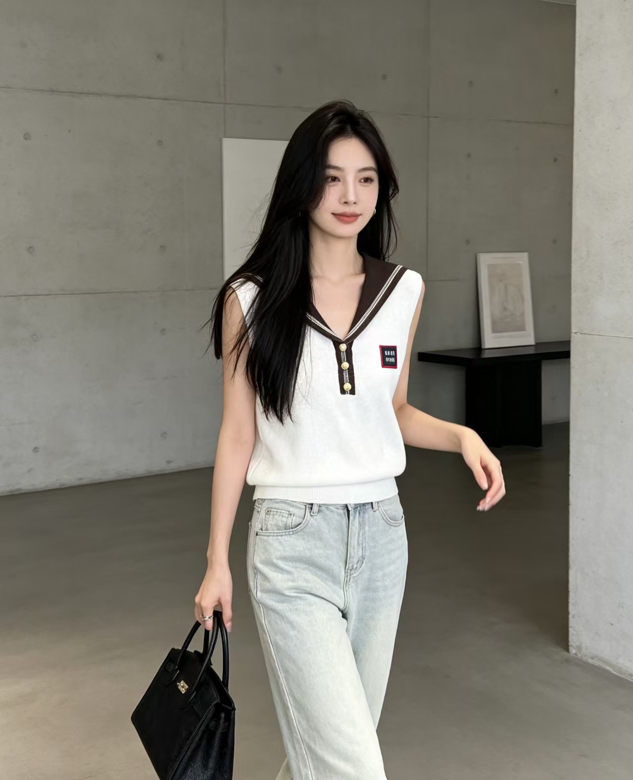 미우미우 여성 반팔 132815 Miu Miu T Shirt