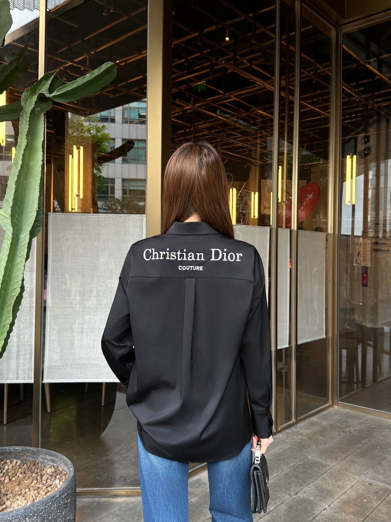 디올 CD 26 여성 셔츠 상세 이미지 2