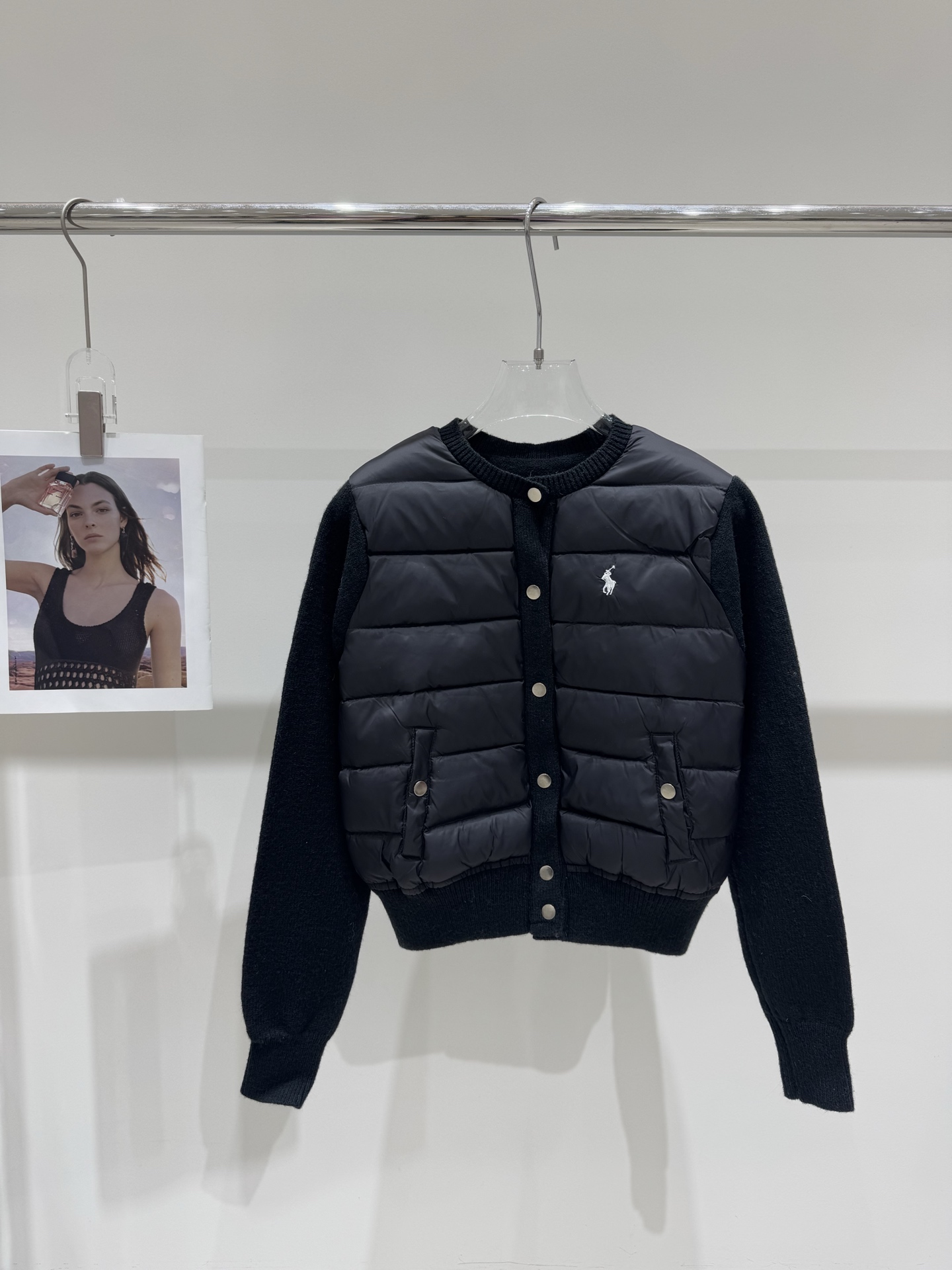 NO:610026,Actual pictures of the new Polo Ralph Laure* pony logo knitted patchwork down jacket with dust bag,,loro piana,jackets & coats,down jacket,alexander wang19860909配防尘袋实拍图新款Polo Ralph Laure*小马标针织拼接羽绒外套,,loro piana,jackets & coats,down jacket,alexander wang,Women's clothing