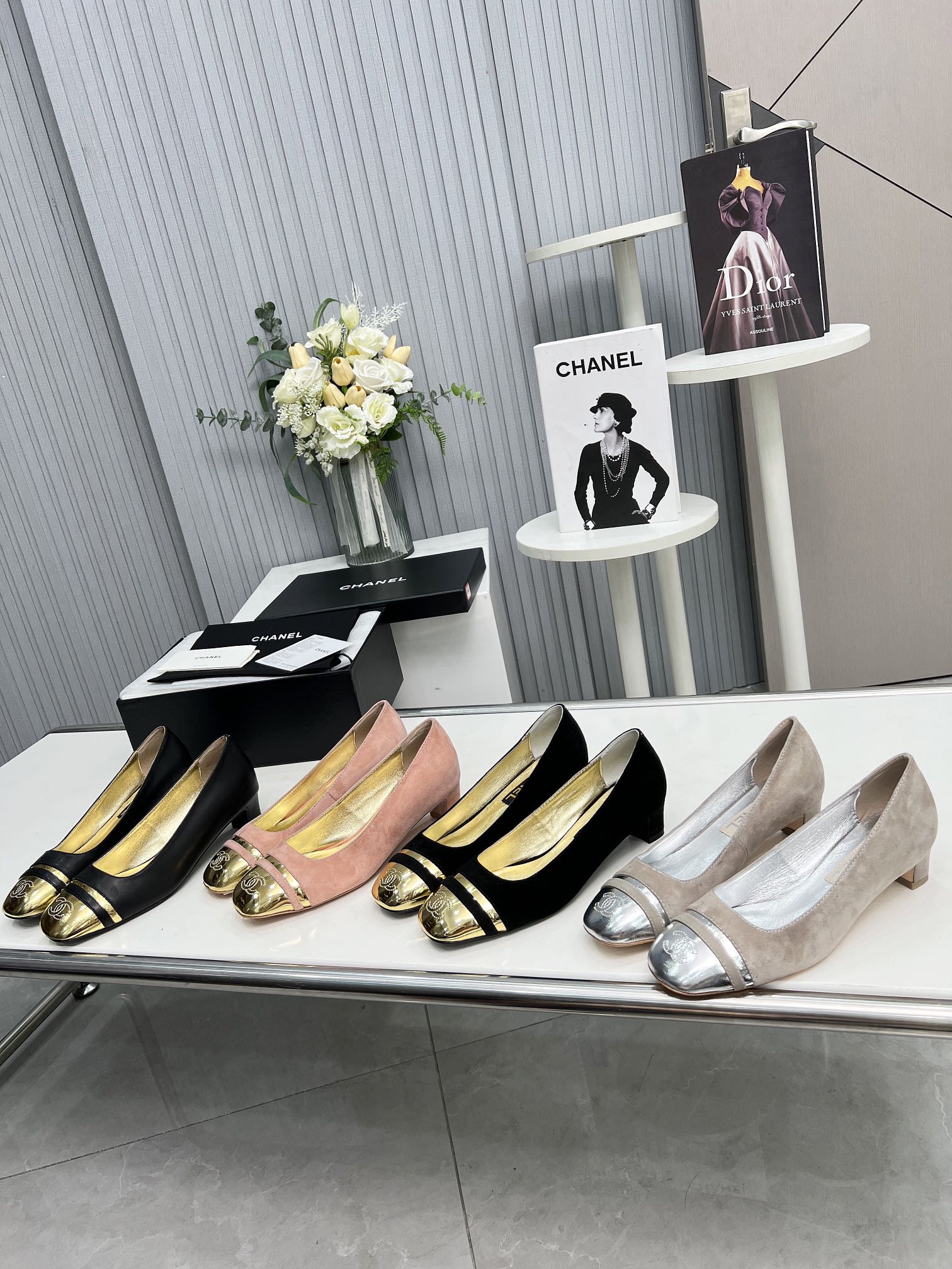 Chanel Zapatos Calzado monocapa Dermis Piel de oveja Colección primavera