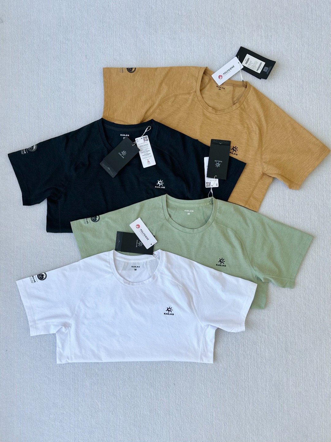 KAILAS Sneldrogend Sport T-shirt voor Heren - Ademend en Comfortabel