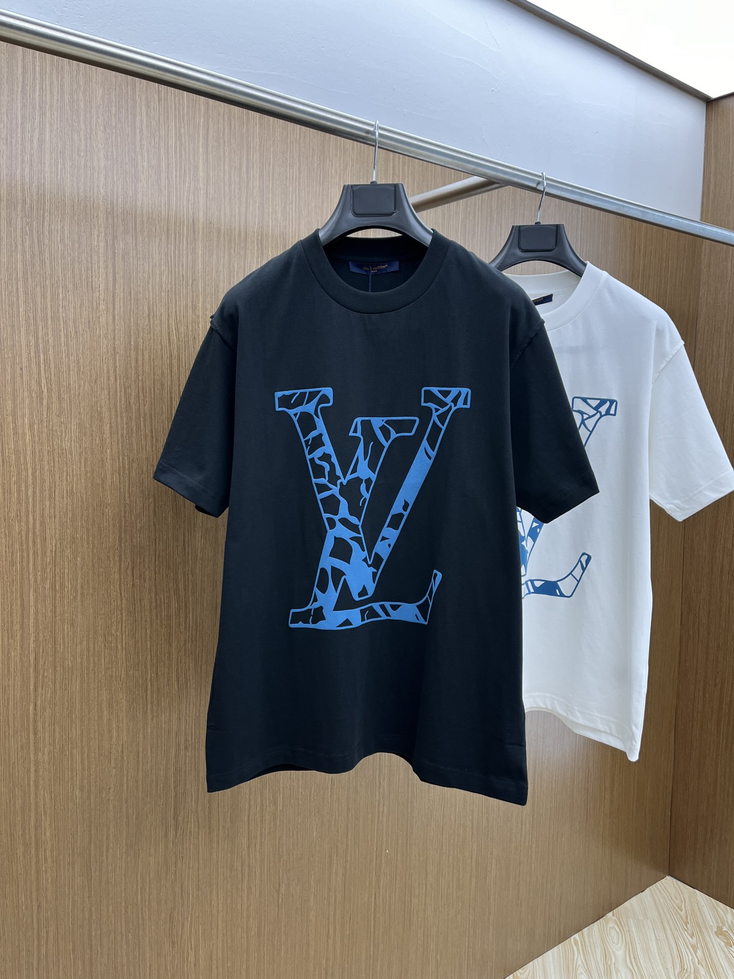 Louis Vuitton Clothing T-Shirt Cotton Spring Collection Fashion Short Sleeve