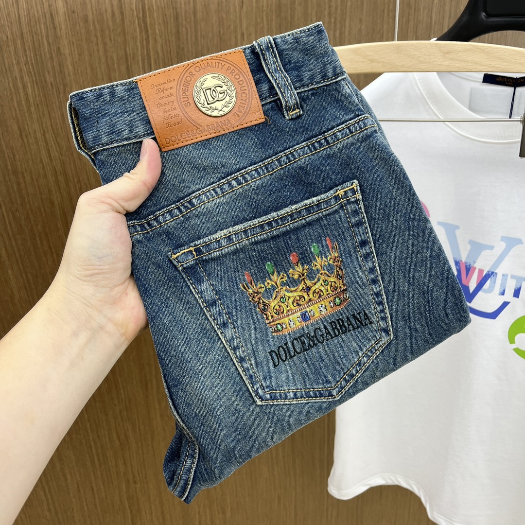 Clothing Jeans Men Cotton Spring Collection Casual