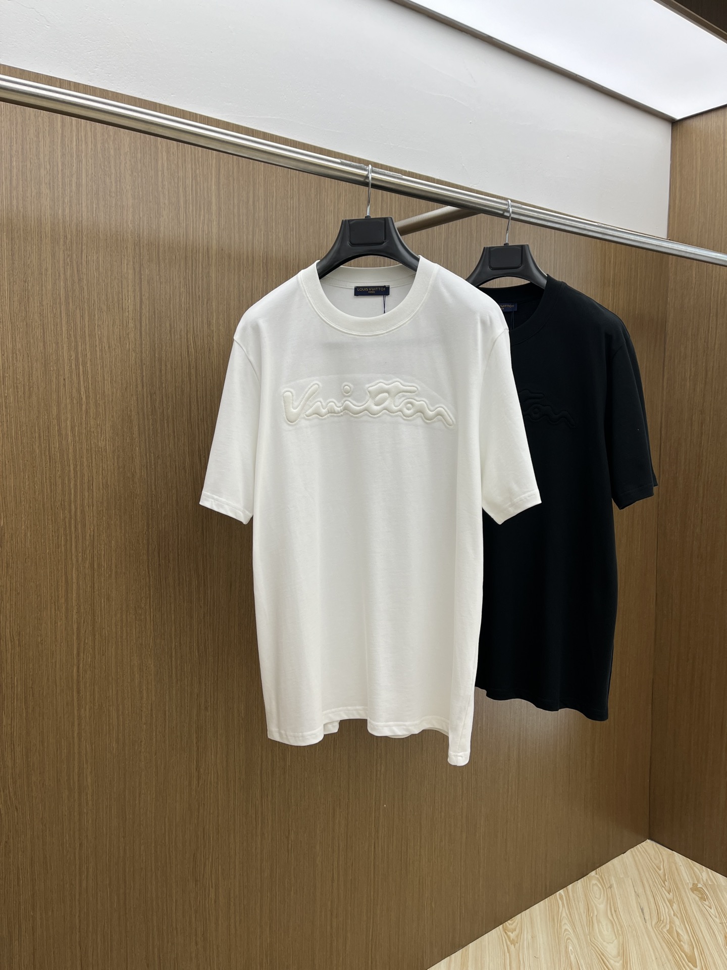 Louis Vuitton Clothing T-Shirt Cotton Mercerized Spring/Summer Collection Fashion Short Sleeve