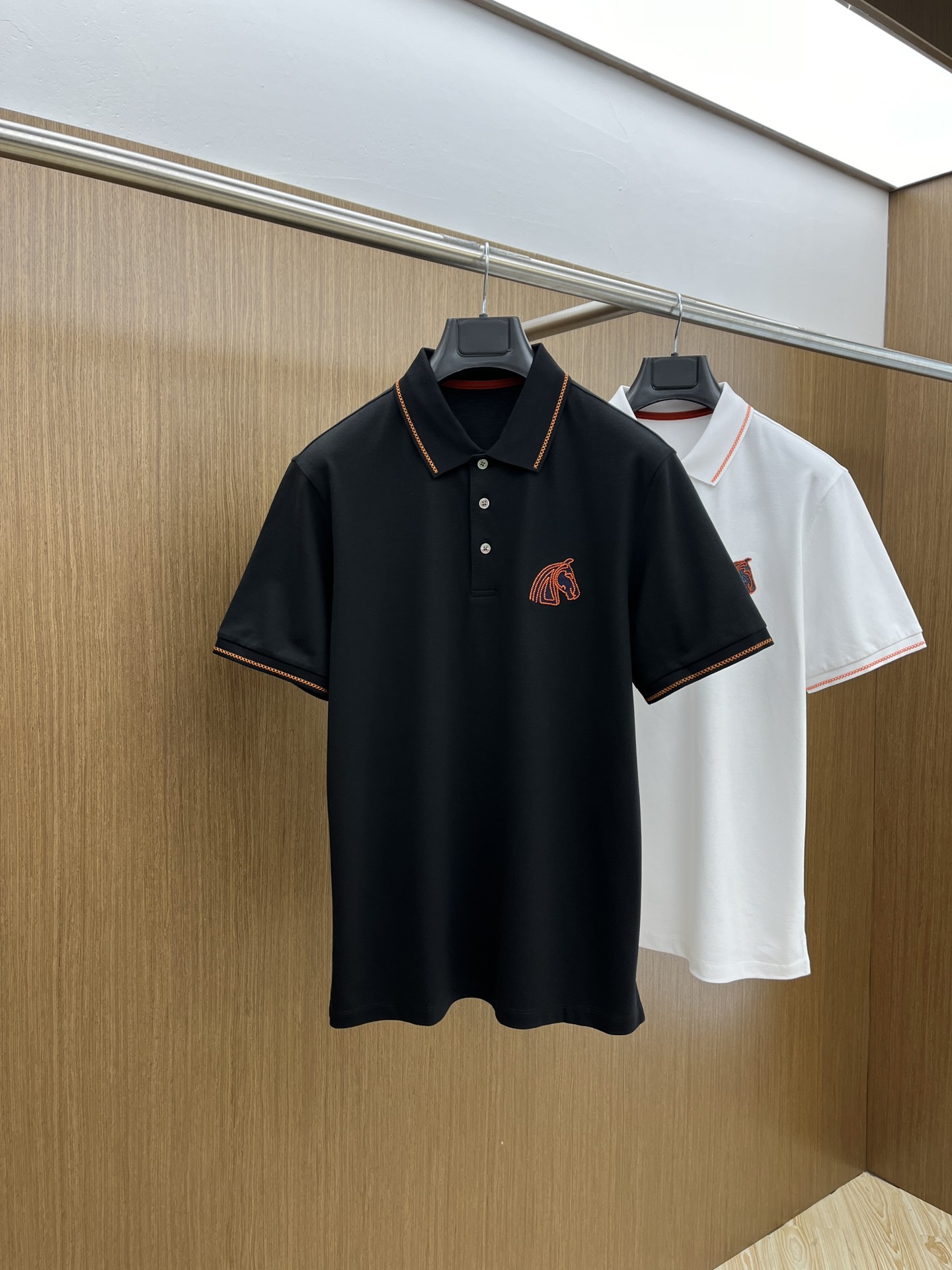 Hermes Clothing Polo T-Shirt Men Cotton Spring/Summer Collection