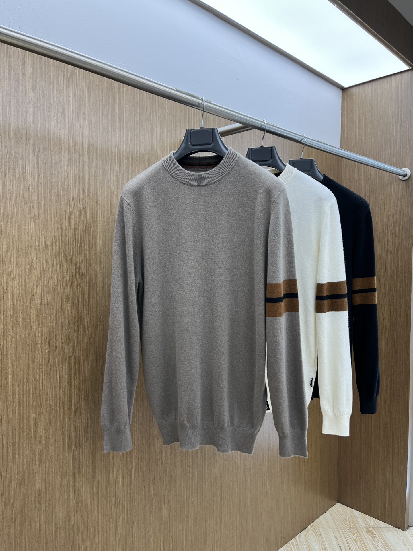 Zegna Kleding Sweatshirts Mannen Kasjmier Breien Wol Fashion