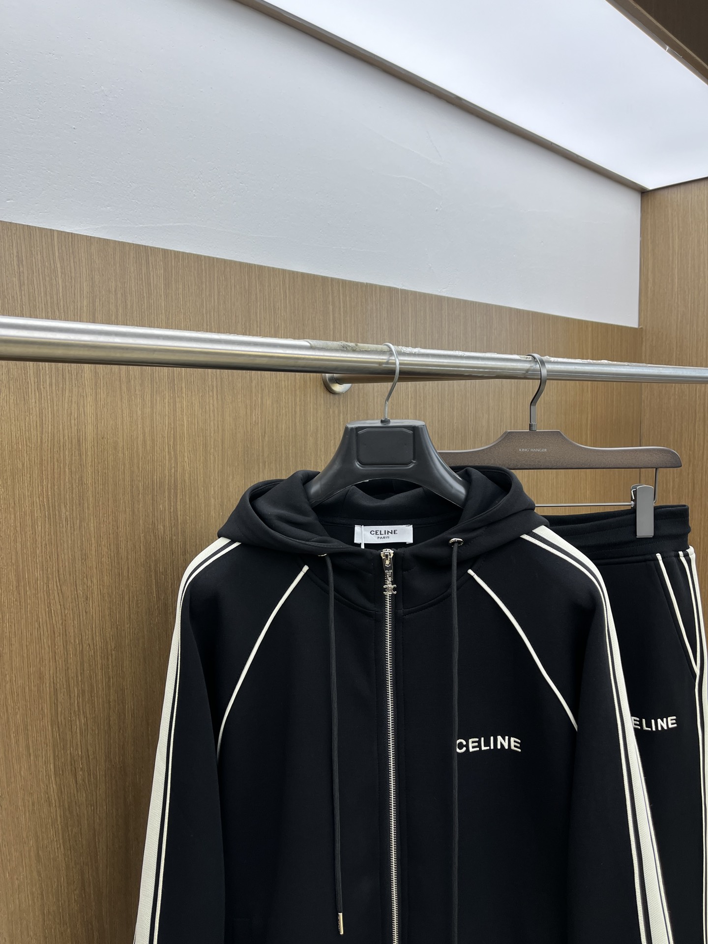 新款 /套 ceine 独家专供 高端独家定制款 秋冬新款专柜同款休闲套装，透气舒适休闲！高级感满满！细