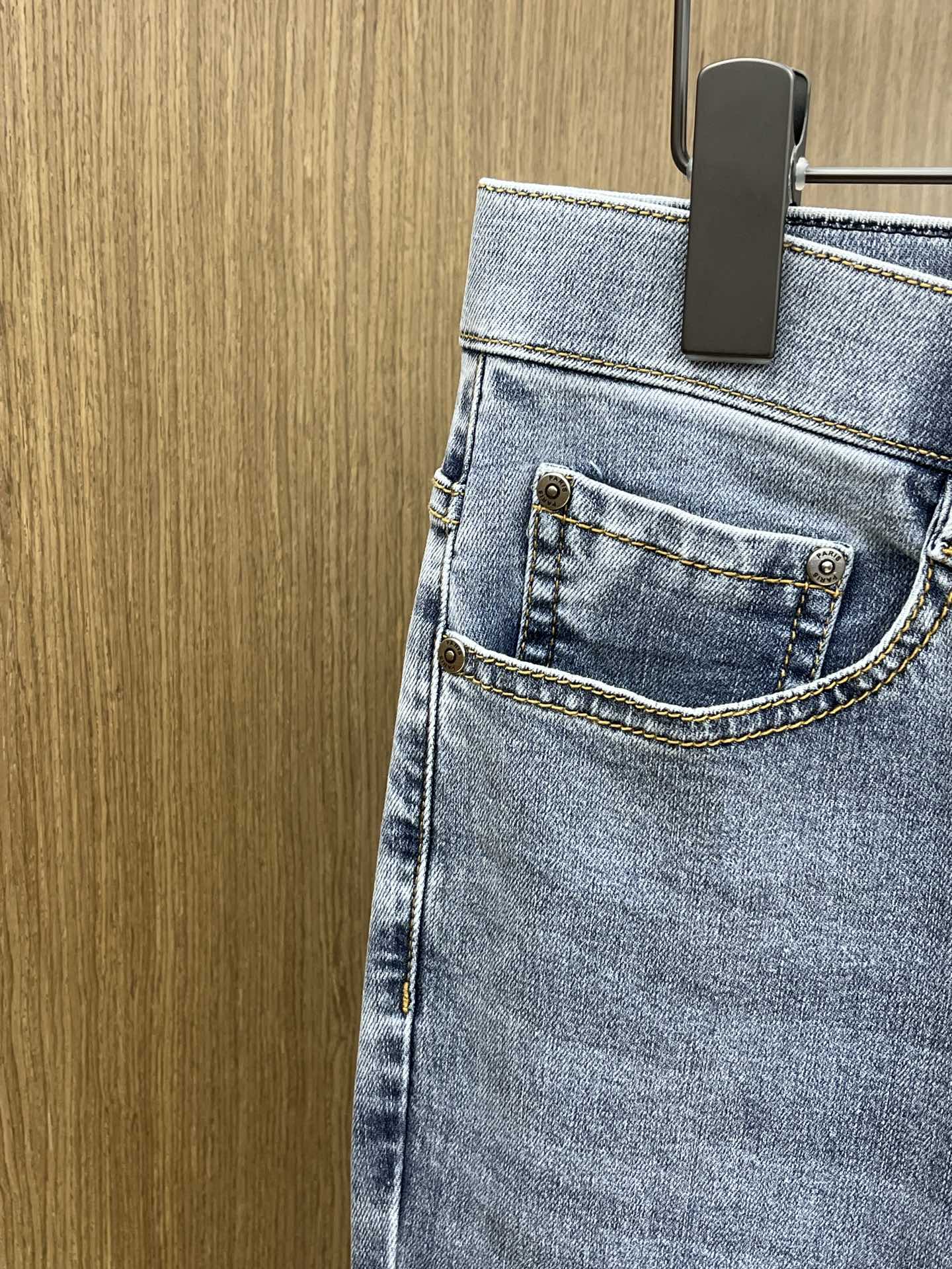 2025 Early Spring YSL Custom Jeans: High-End, Unique Design, Premium Quality, Limited Distribution. - 图片 5