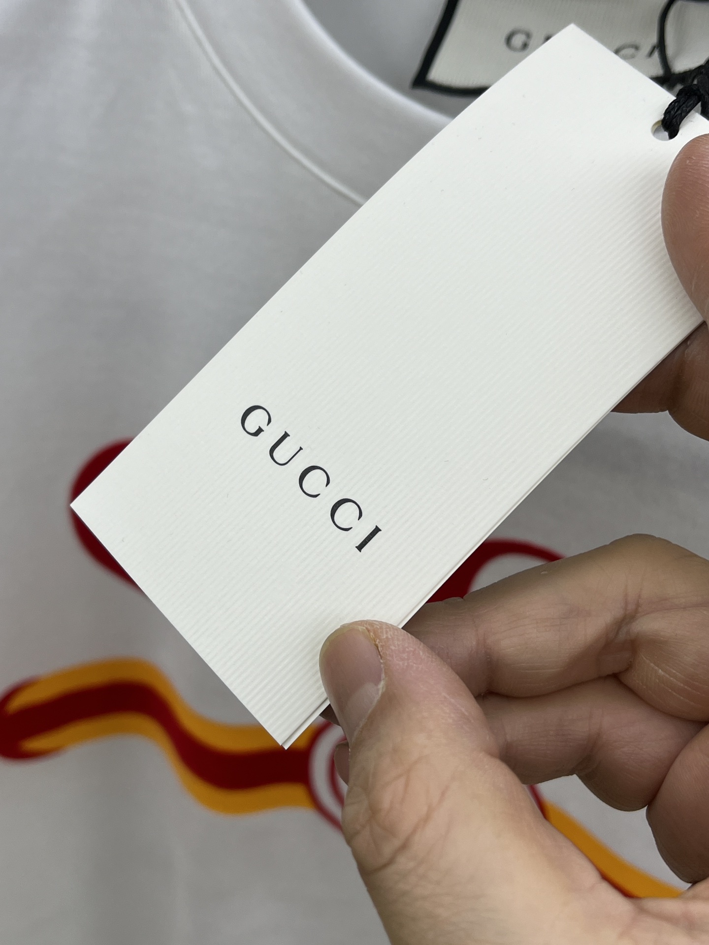 新款  Guc 🔥🔥高端定制 2025春夏新款首发专柜最新款短袖圆领T恤 高端订制 设计前卫时尚！品牌l