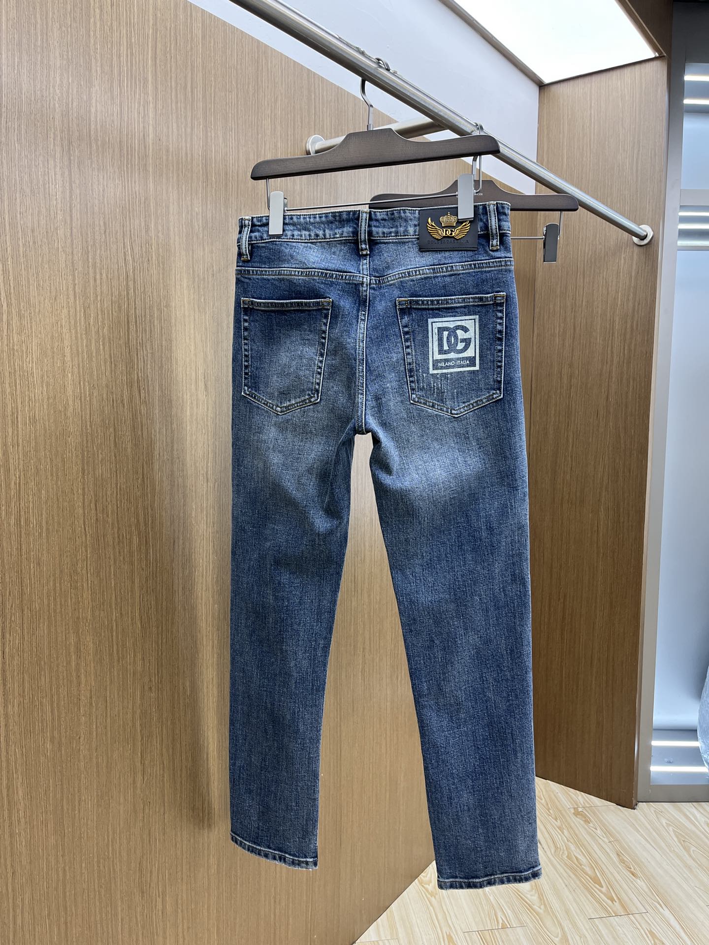 秋冬 DG 🔥🔥高端定制、25ss秋冬最新款原牛仔裤 柜台同步发售 原版定制复刻 客供五金辅料 原单品质