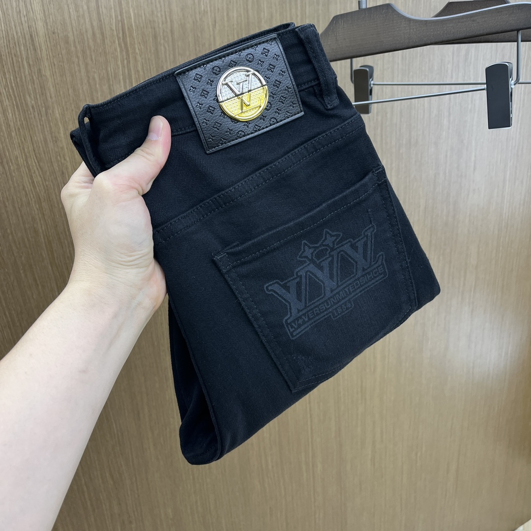 秋冬 LV 🔥🔥高端定制、25ss秋冬最新款原牛仔裤 柜台同步发售 原版定制复刻 客供五金辅料 原单品质