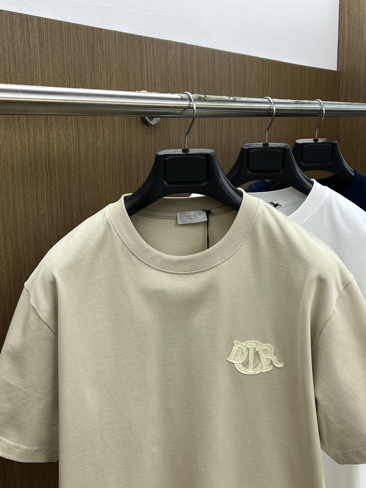 Dior Charm Cotton T-Shirt with Embroidered Logo - Limited Edition 3 i1740682384 5373 6