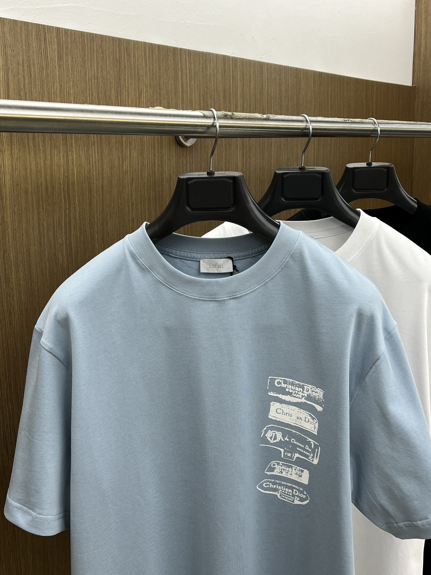 Dior Charm T-Shirt: Embroidered Logo, Limited Edition, Unisex Design 3 i1740682448 622 6