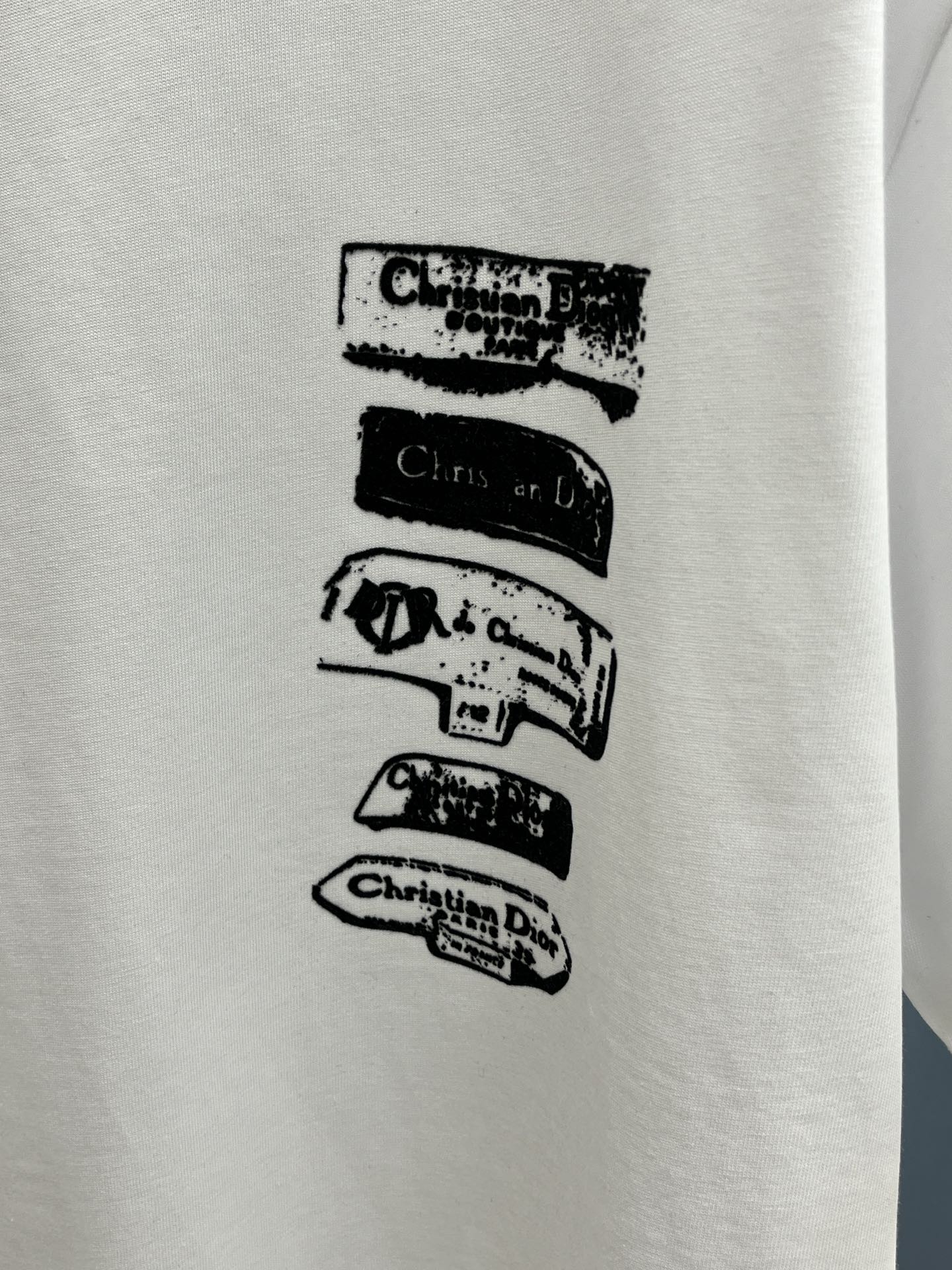 Dior Charm Cotton T-Shirt with Embroidered Logo - Limited Edition 6 i1740682461 5962 3