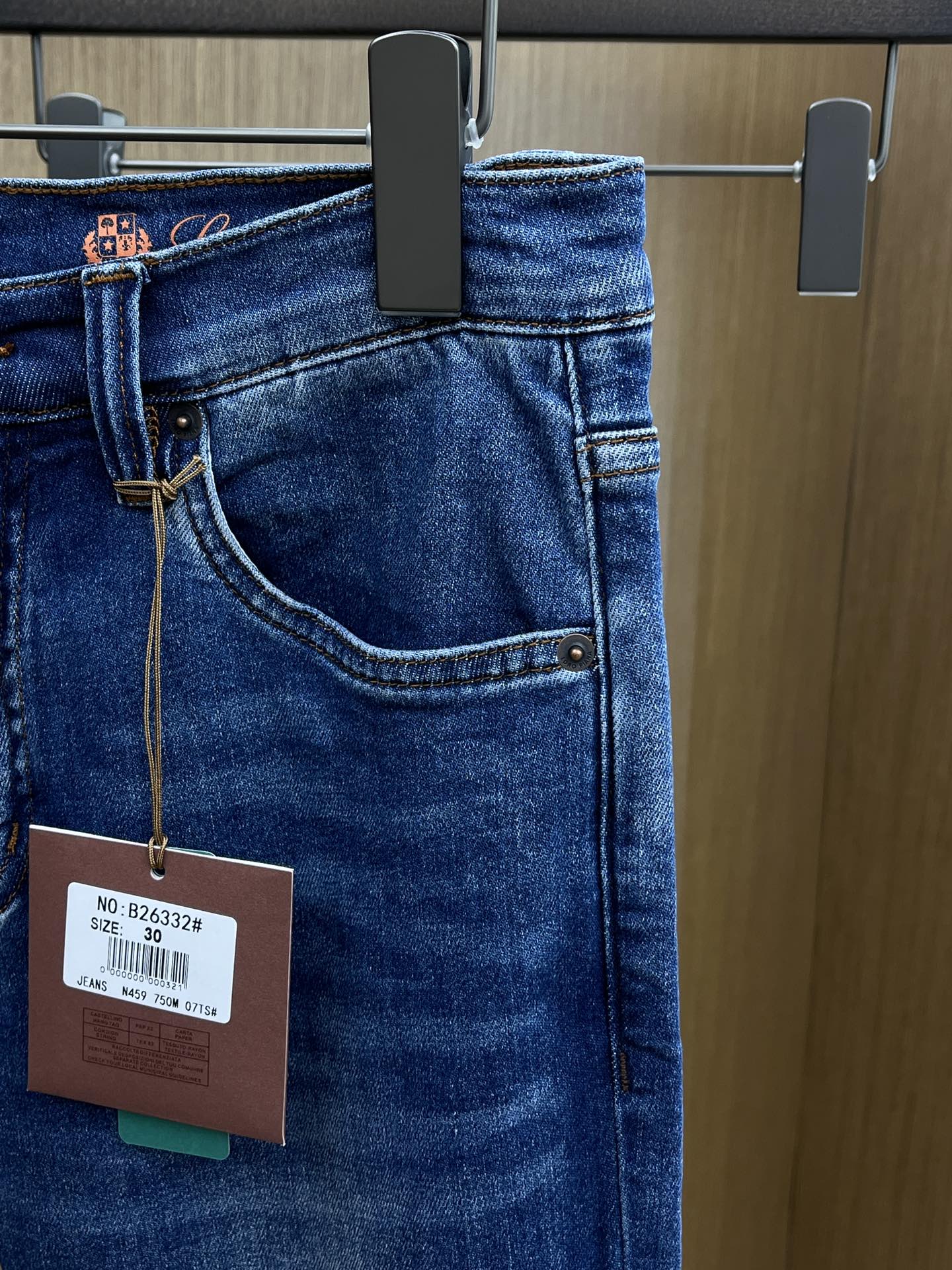 High-End Custom Quality Jeans: New Spring-Summer Collection with Original Fabric and Sizes - 图片 6