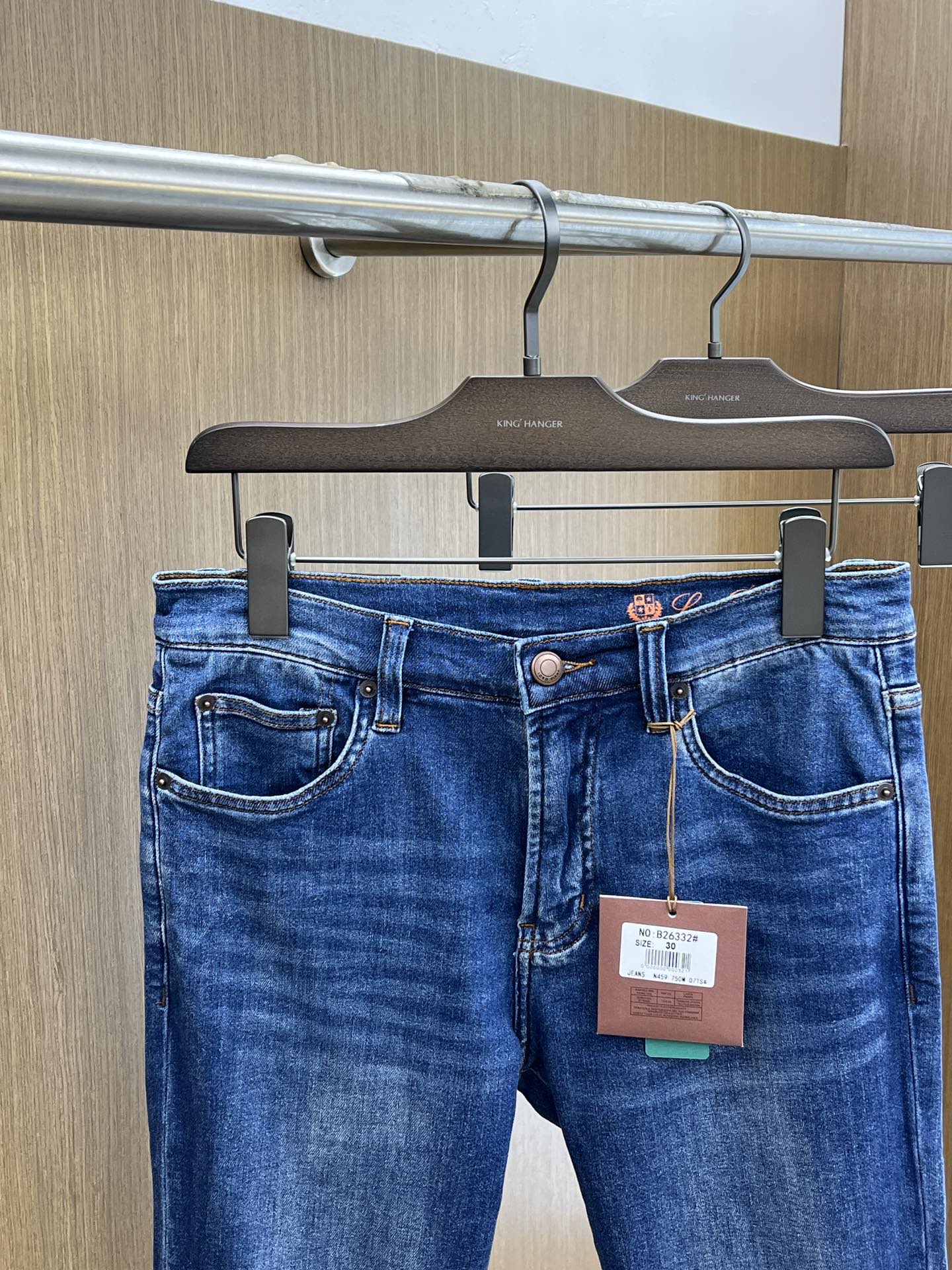 High-End Custom Quality Jeans: New Spring-Summer Collection with Original Fabric and Sizes - 图片 3