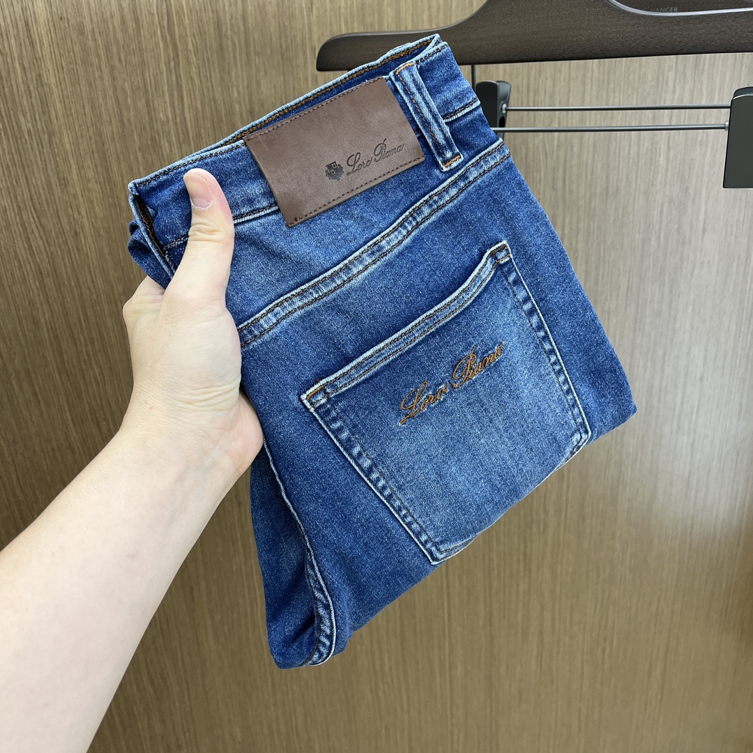 High-End Custom Quality Jeans: New Spring-Summer Collection with Original Fabric and Sizes - 图片 1