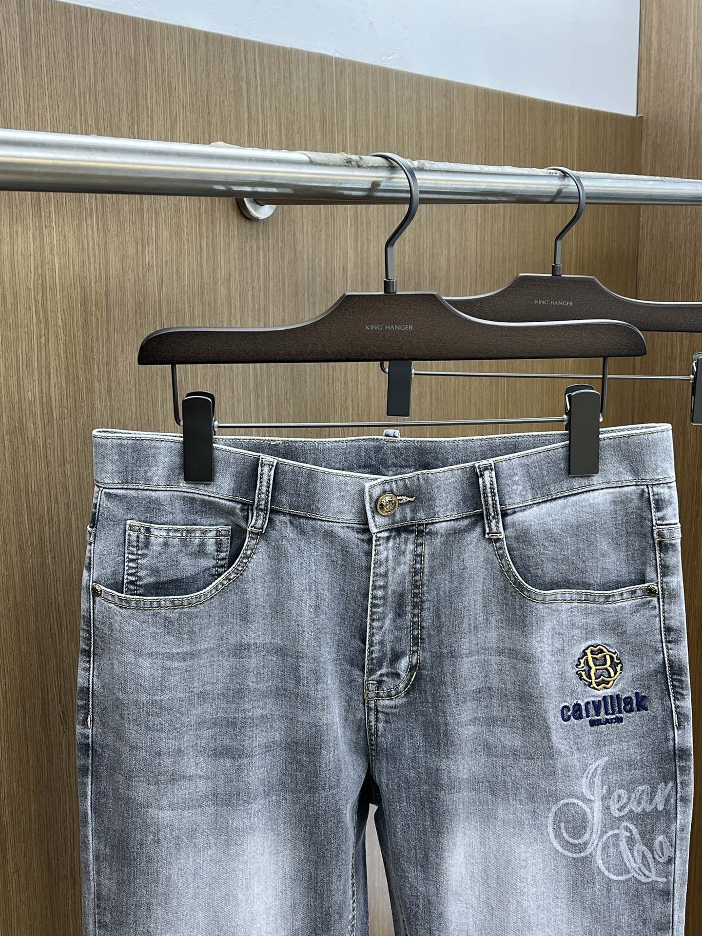  JC🔥🔥高端定制、2025早春薄款最新款休闲牛仔裤 柜台同步发售 小脚版型，进口固色面料 原版定制复刻