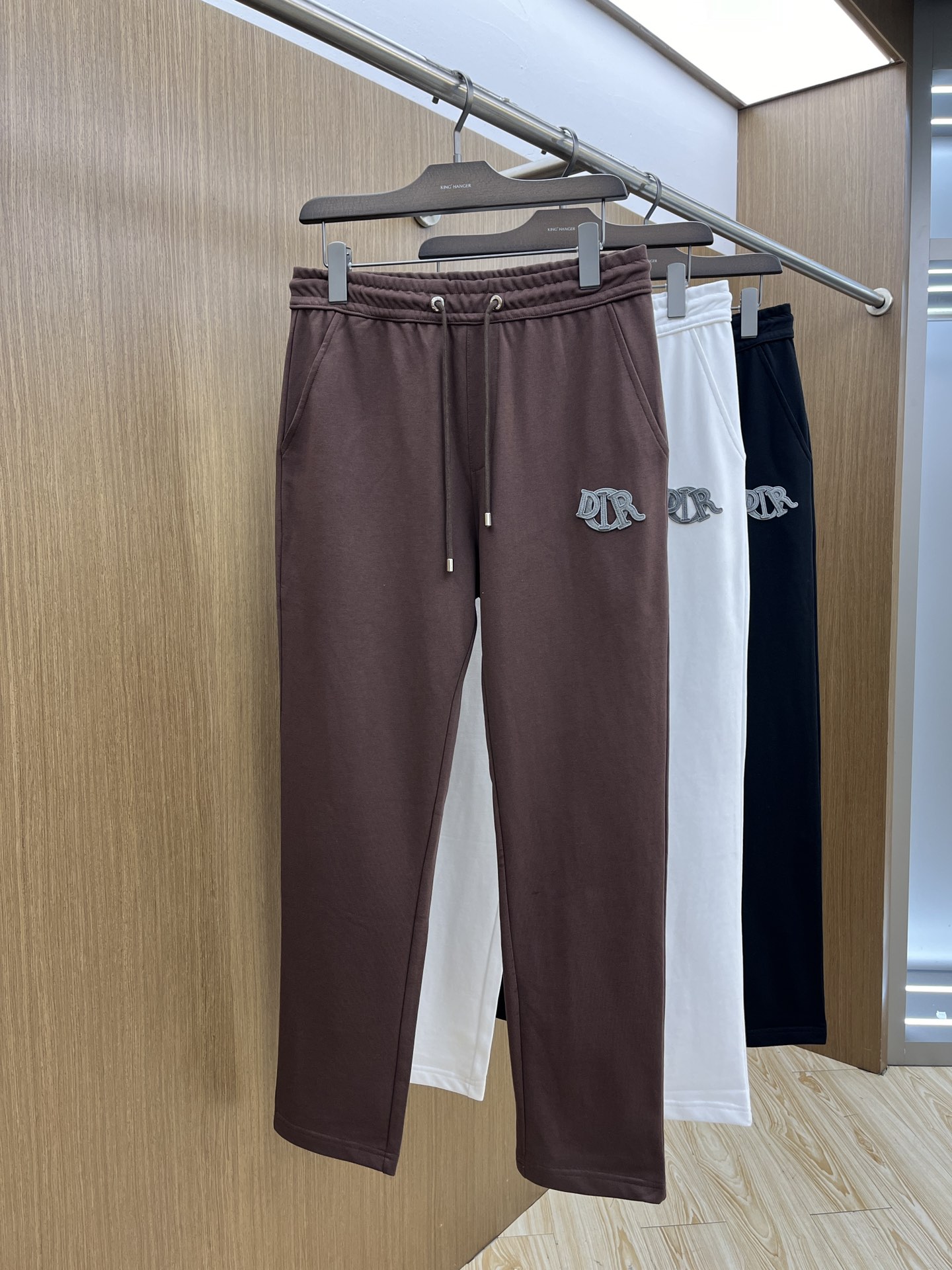 Designer Cotton Sweatpants with Embossed Logo, Fashionable and Comfortable 2 i1742501542 8467 6