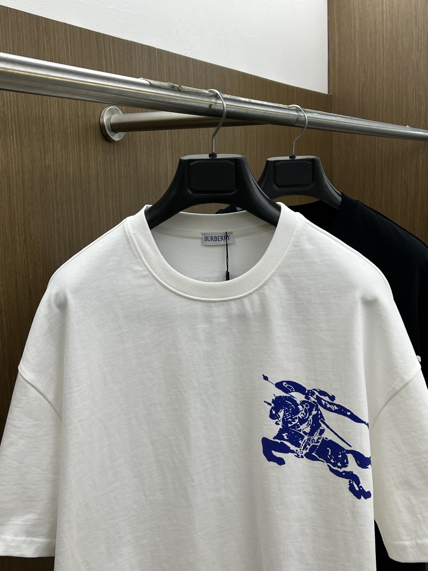 Burberry Logo Print Short Sleeve T-Shirt | Premium Cotton, Summer Collection 3 i1742501680 1965 5