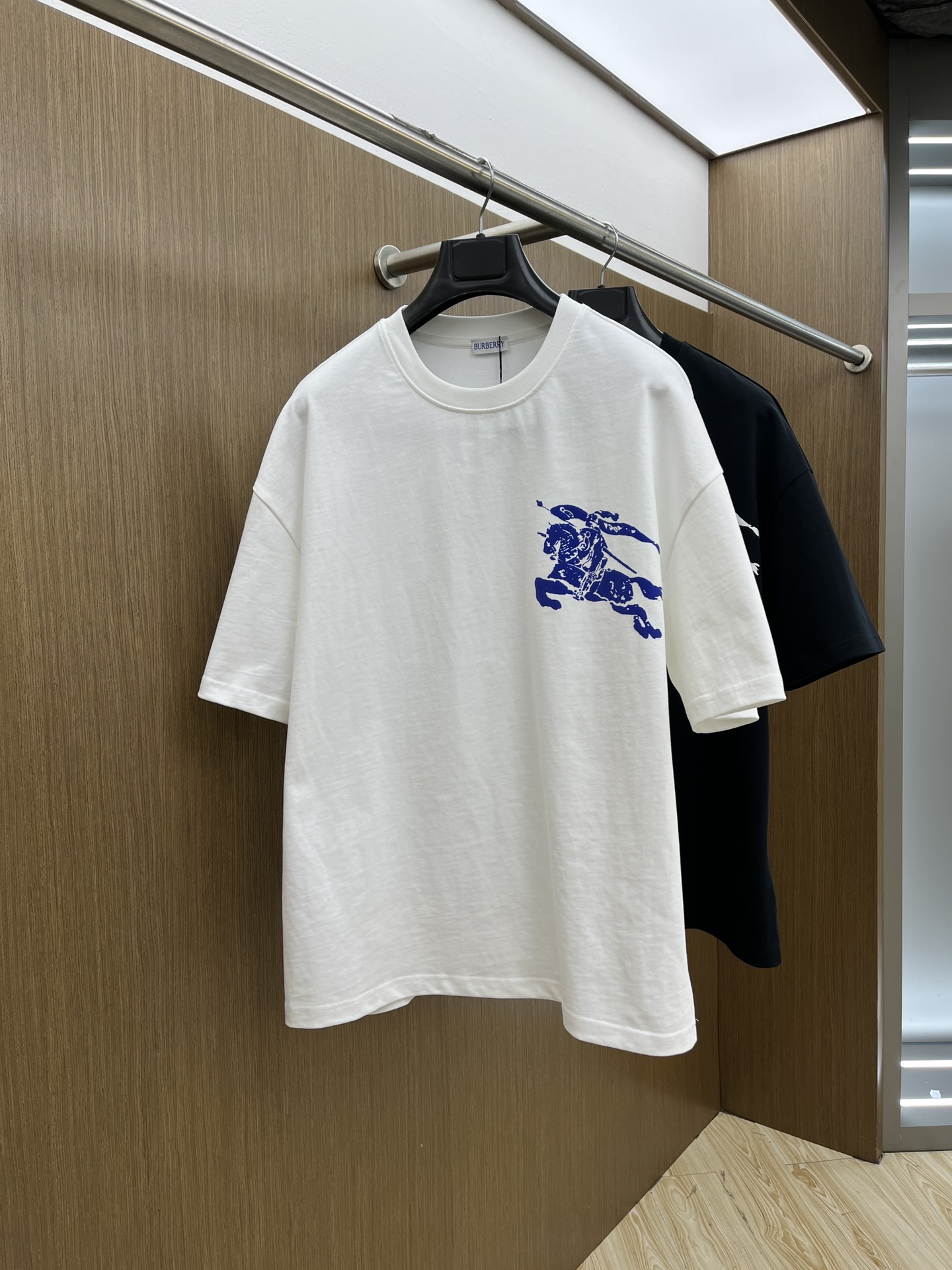 Burberry Logo Print Short Sleeve T-Shirt | Premium Cotton, Summer Collection 2 i1742501680 5099 6
