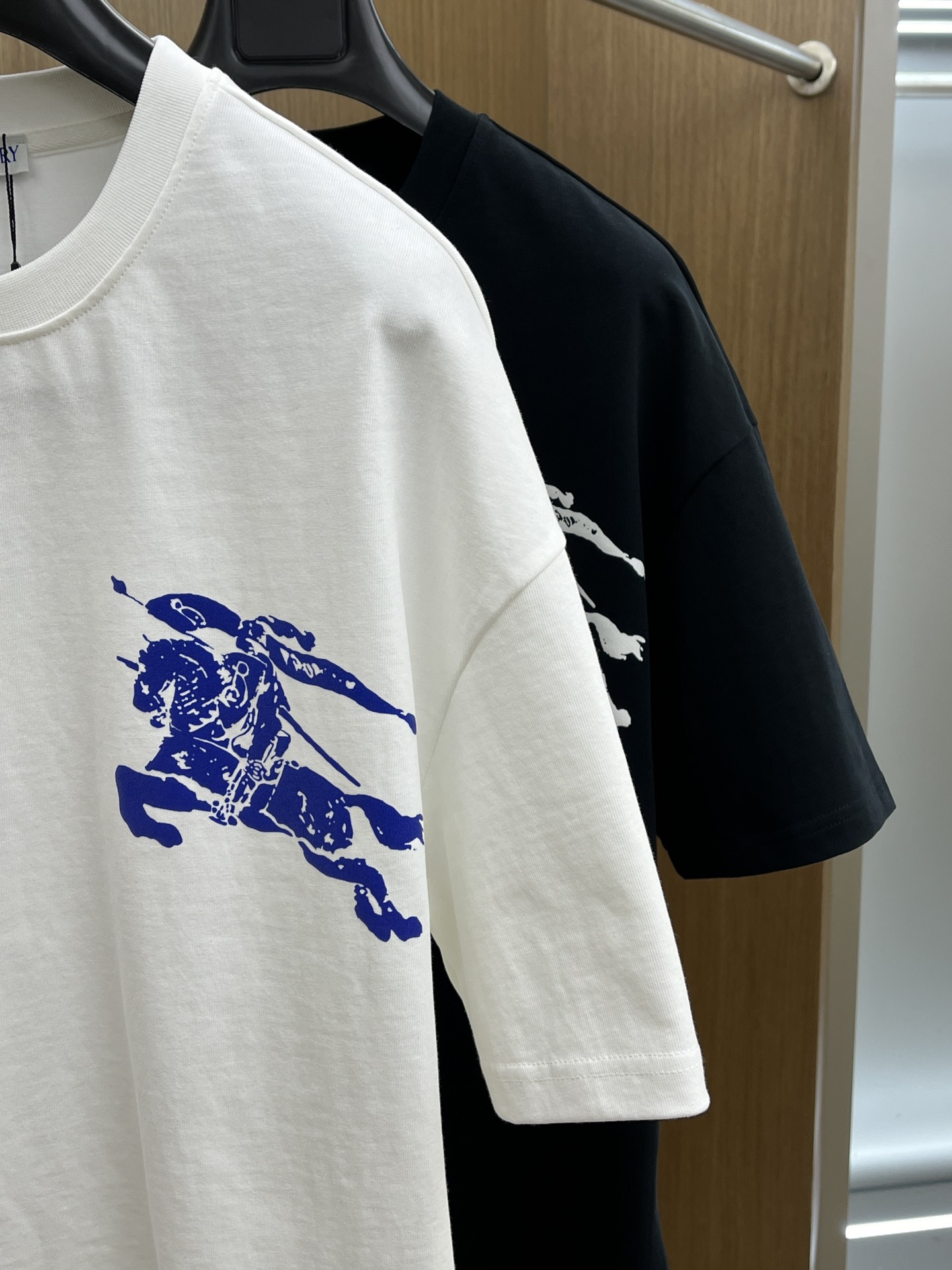 Burberry Logo Print Short Sleeve T-Shirt | Premium Cotton, Summer Collection 4 i1742501680 8838 2