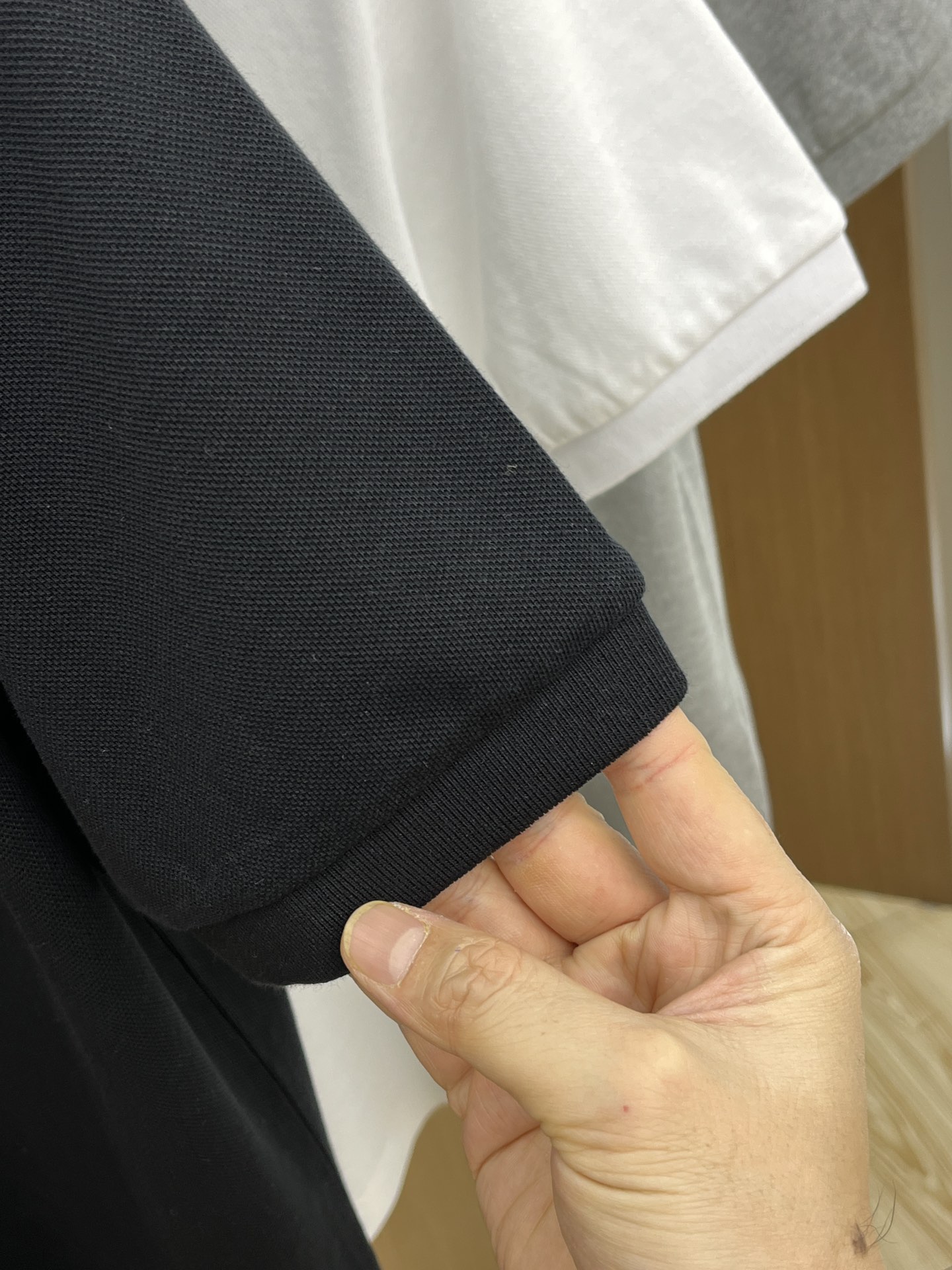  BC 🔥🔥独家定制工艺款 ,专柜同步2025ss夏季新品，男士胸前经典徽标标识商务休闲撞色领短袖Pol