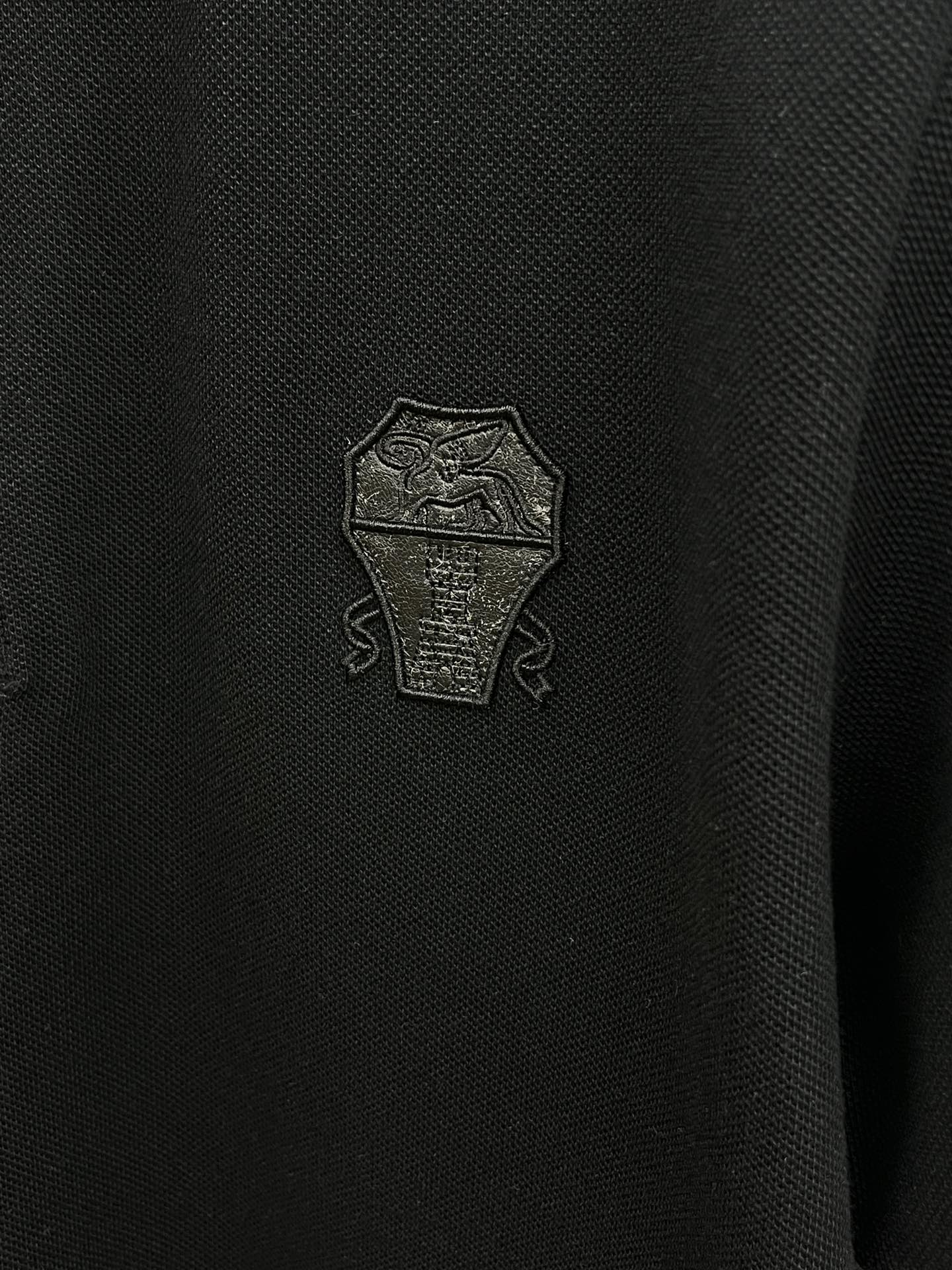  BC 🔥🔥独家定制工艺款 ,专柜同步2025ss夏季新品，男士胸前经典徽标标识商务休闲撞色领短袖Pol