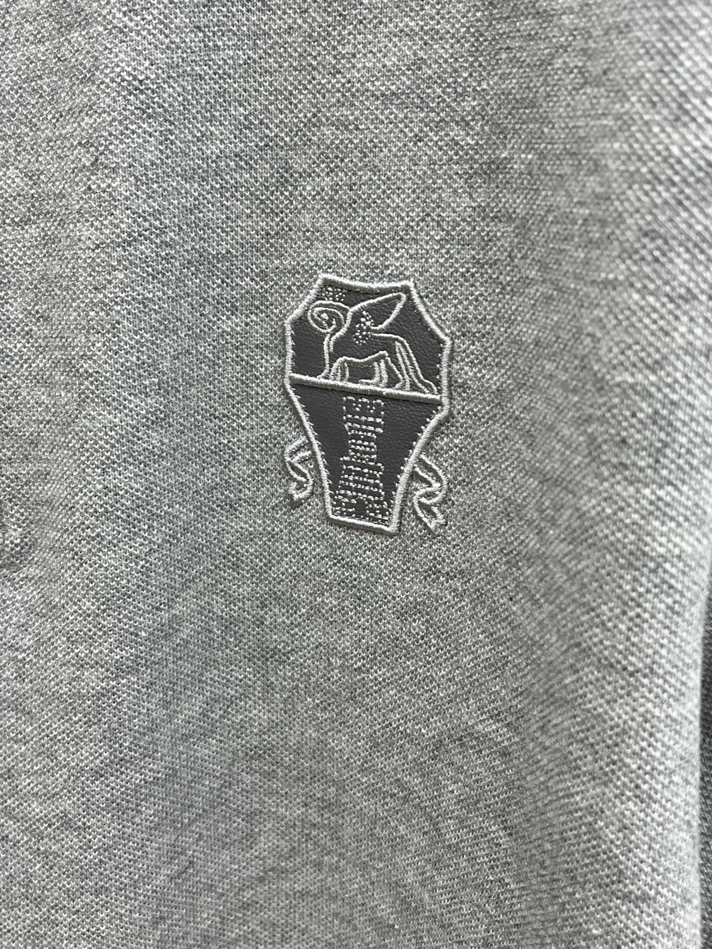  BC 🔥🔥独家定制工艺款 ,专柜同步2025ss夏季新品，男士胸前经典徽标标识商务休闲撞色领短袖Pol