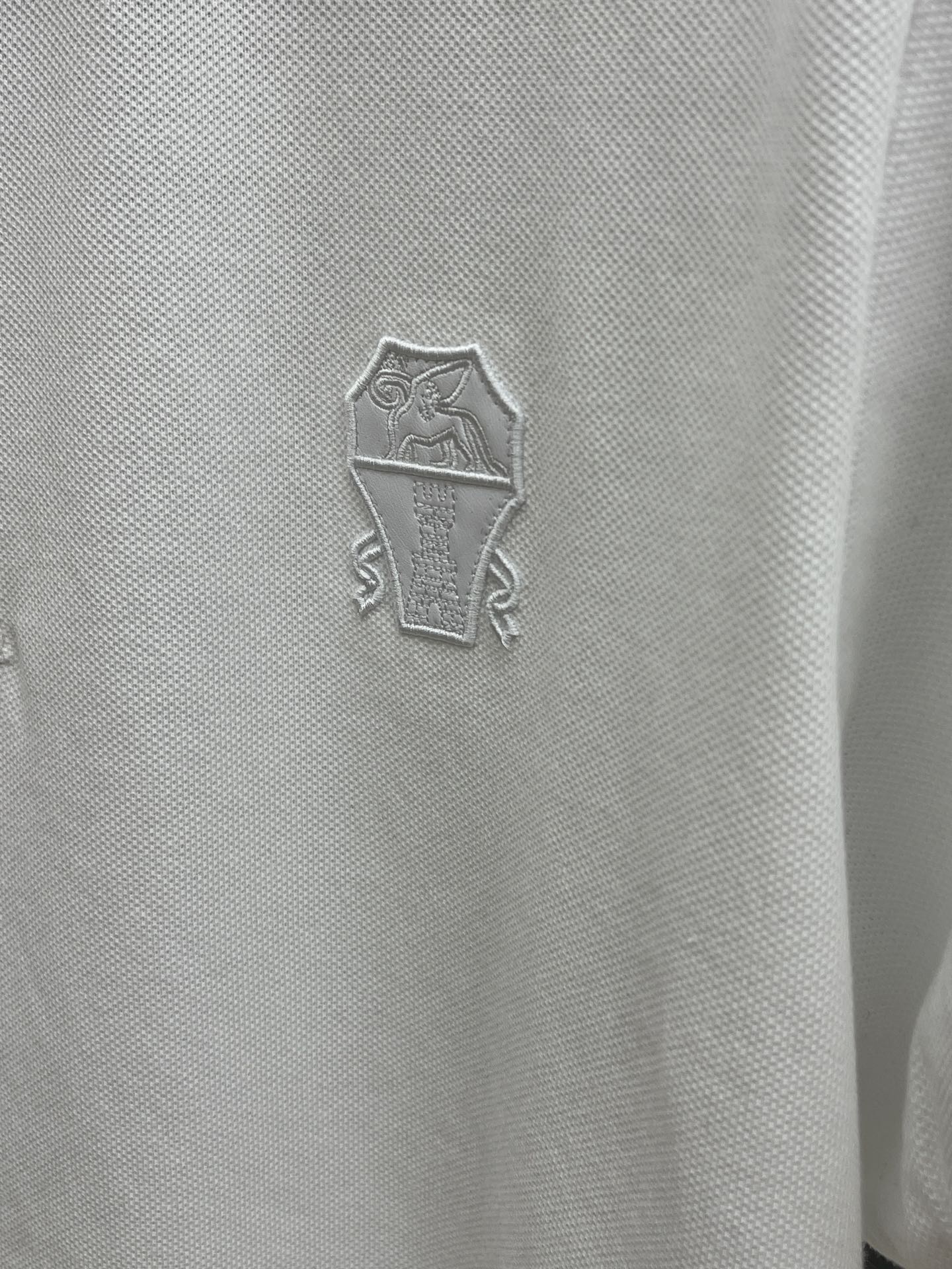  BC 🔥🔥独家定制工艺款 ,专柜同步2025ss夏季新品，男士胸前经典徽标标识商务休闲撞色领短袖Pol