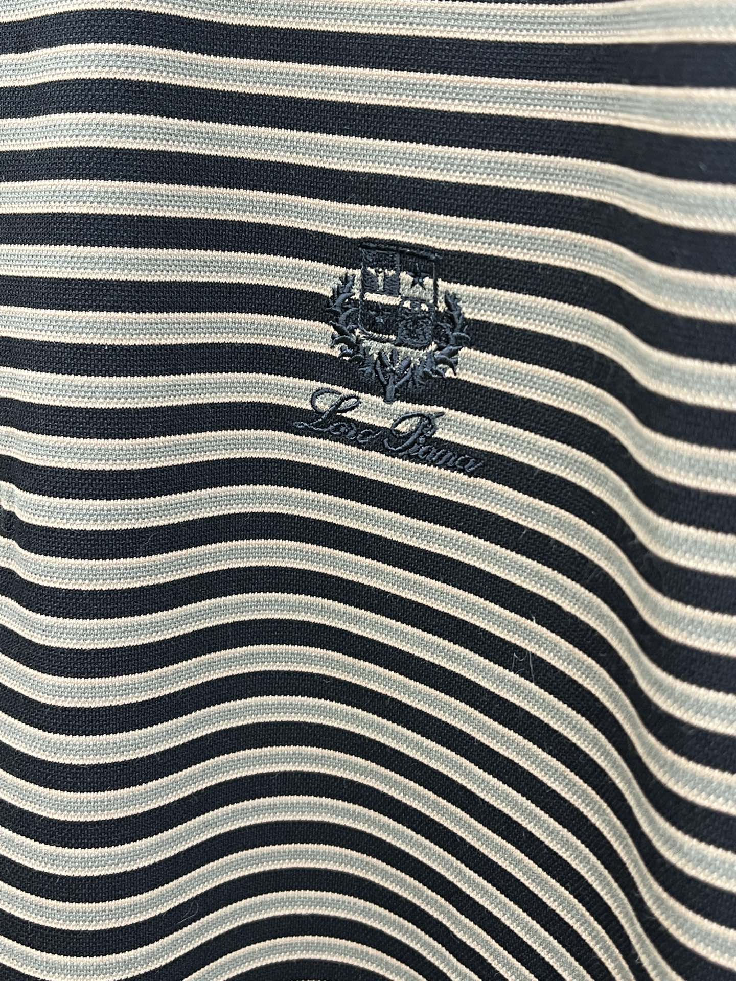  lP🆕🔥🔥独家定制工艺款 ,专柜同步2025ss夏季新品，男士胸前经典徽标标识商务休闲撞色领短袖Pol